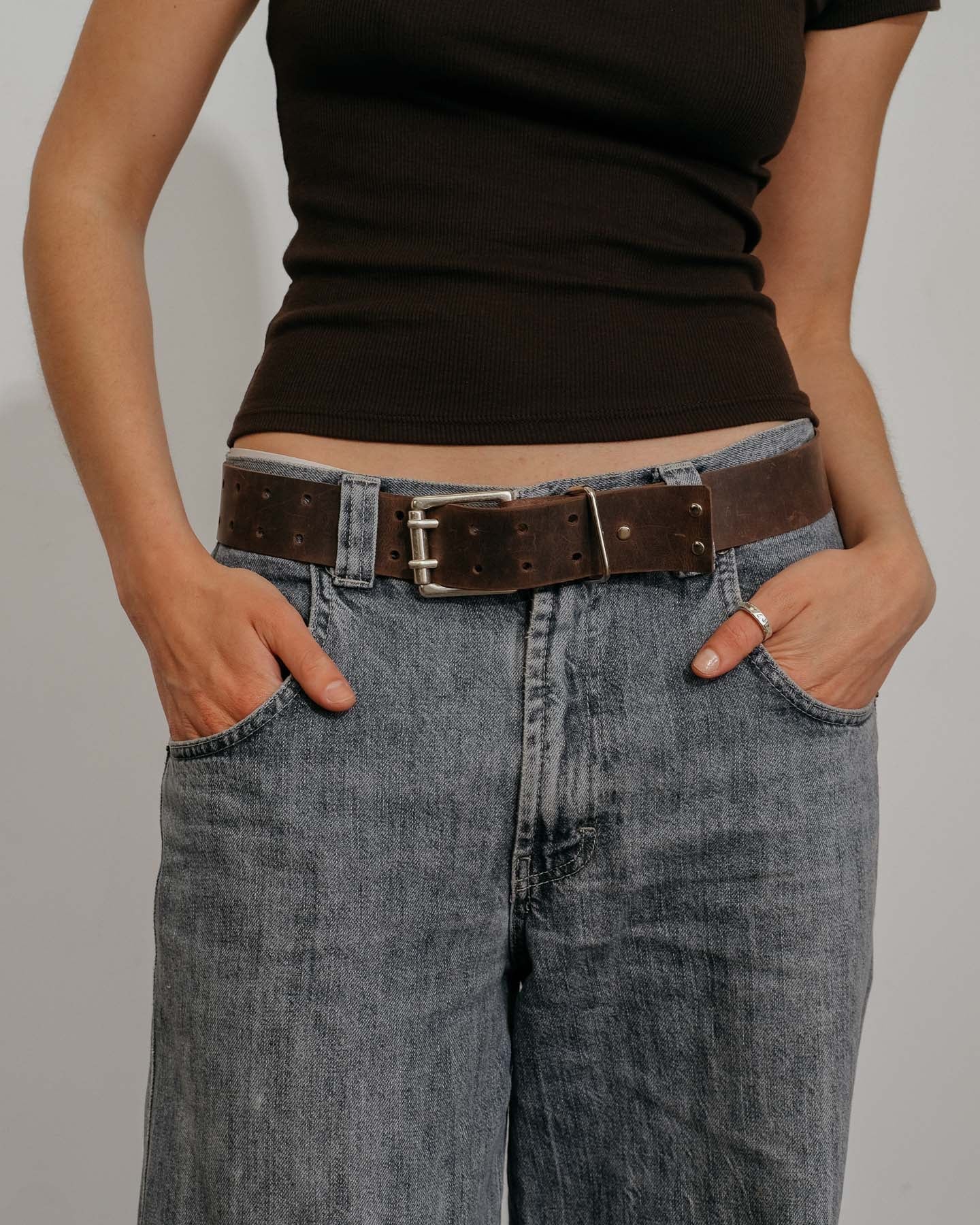 Ceinture Catalina - Marron Foncé - Image 9