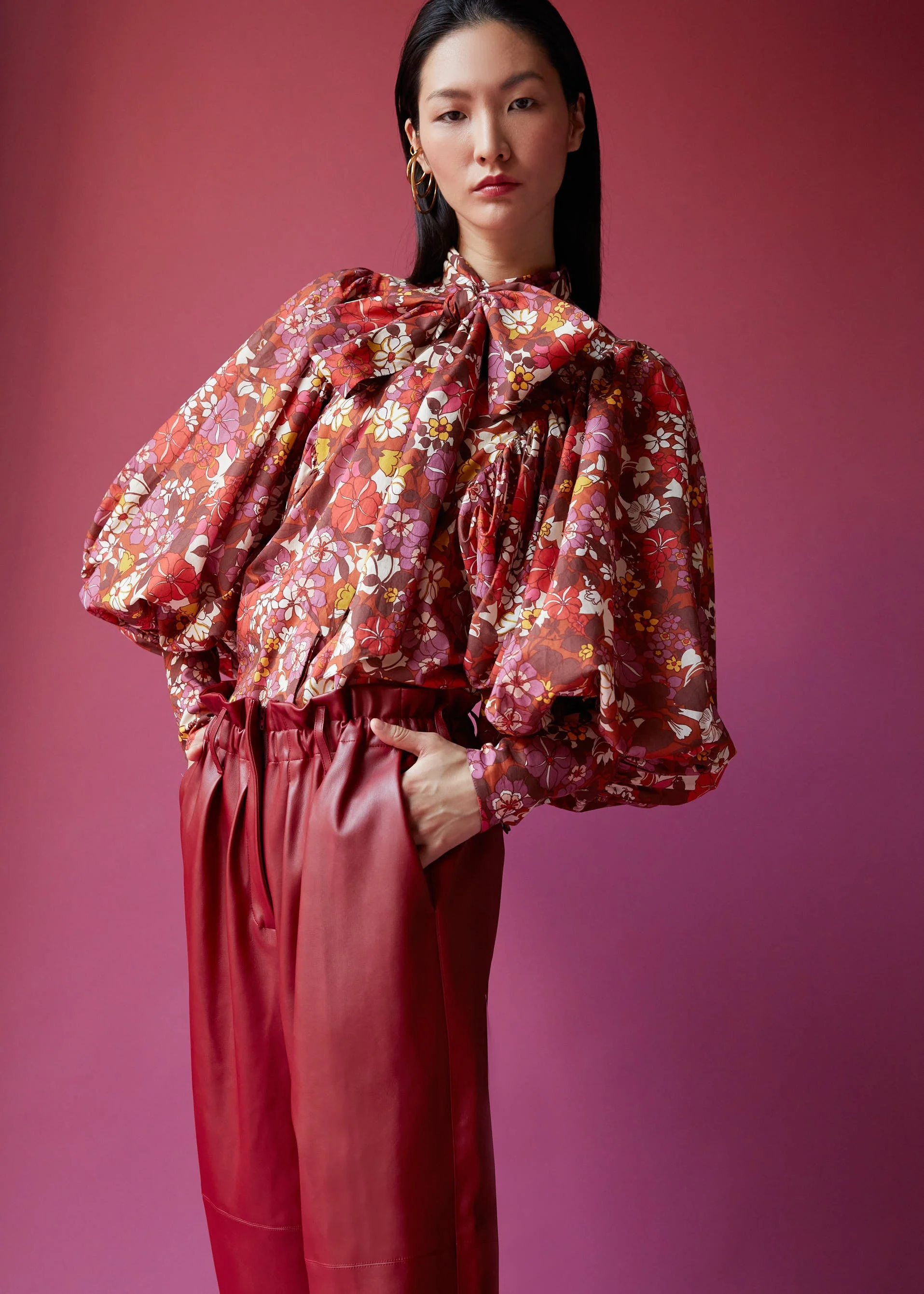 Blouse Celeste - Prune - Femme - Image 2
