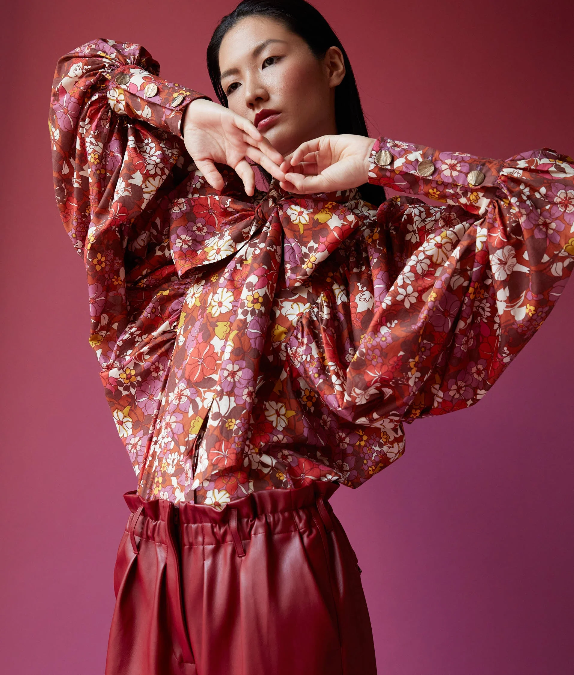 Blouse Celeste - Prune - Femme - Image 4