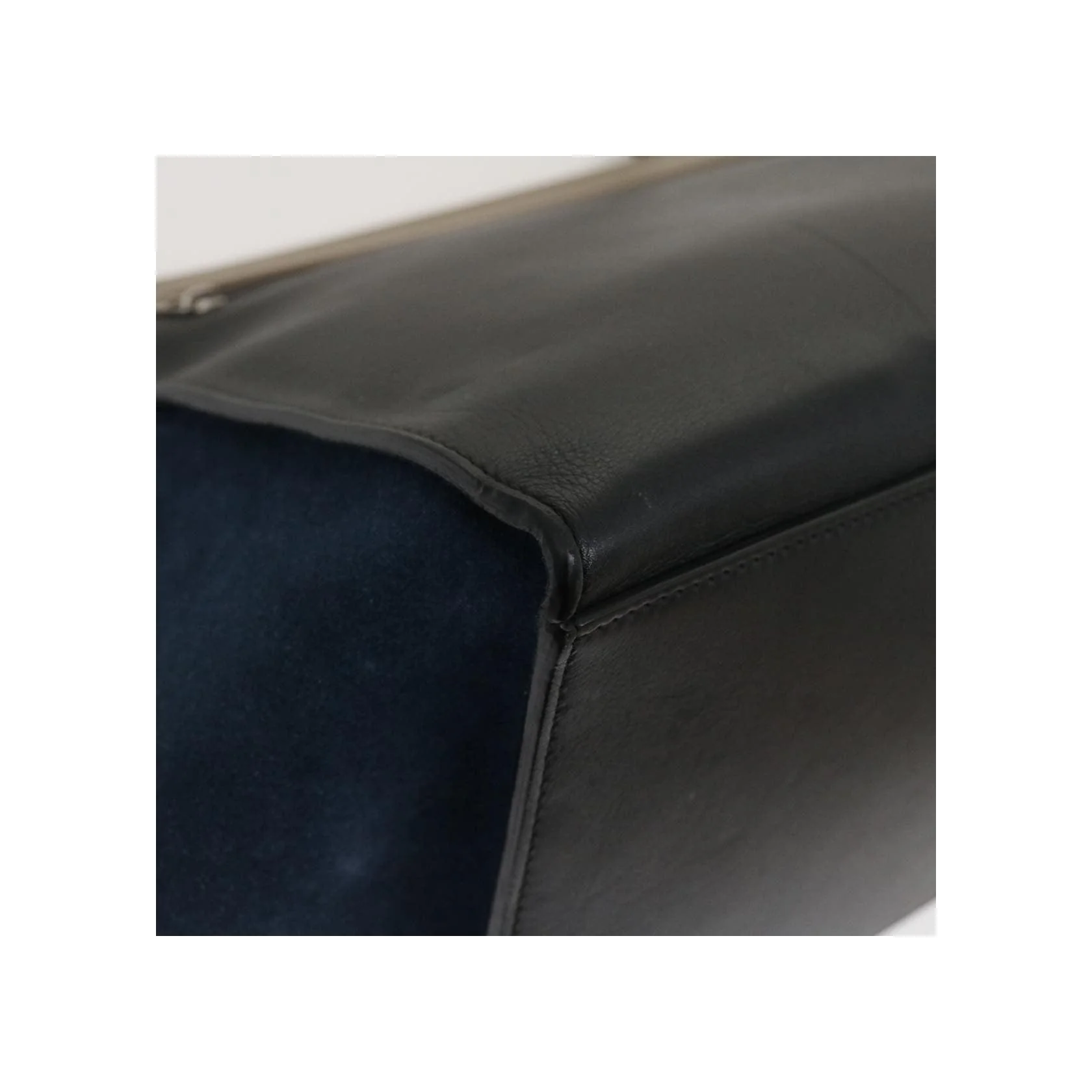 Sac Trapèze Celine Bicolore - Navy - Image 10