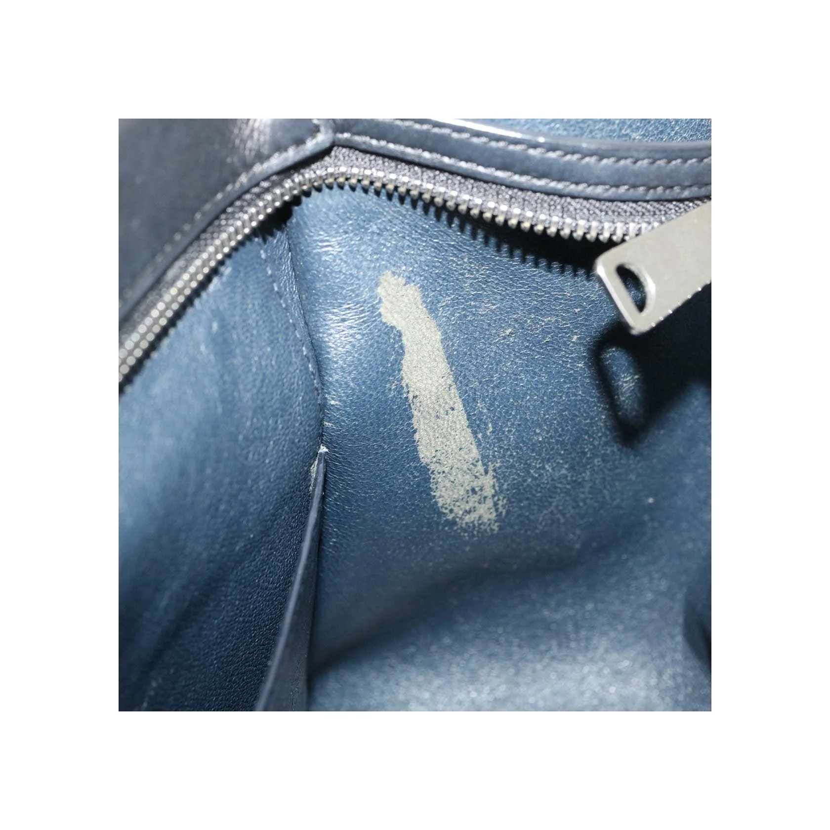Sac Trapèze Celine Bicolore - Navy - Image 14
