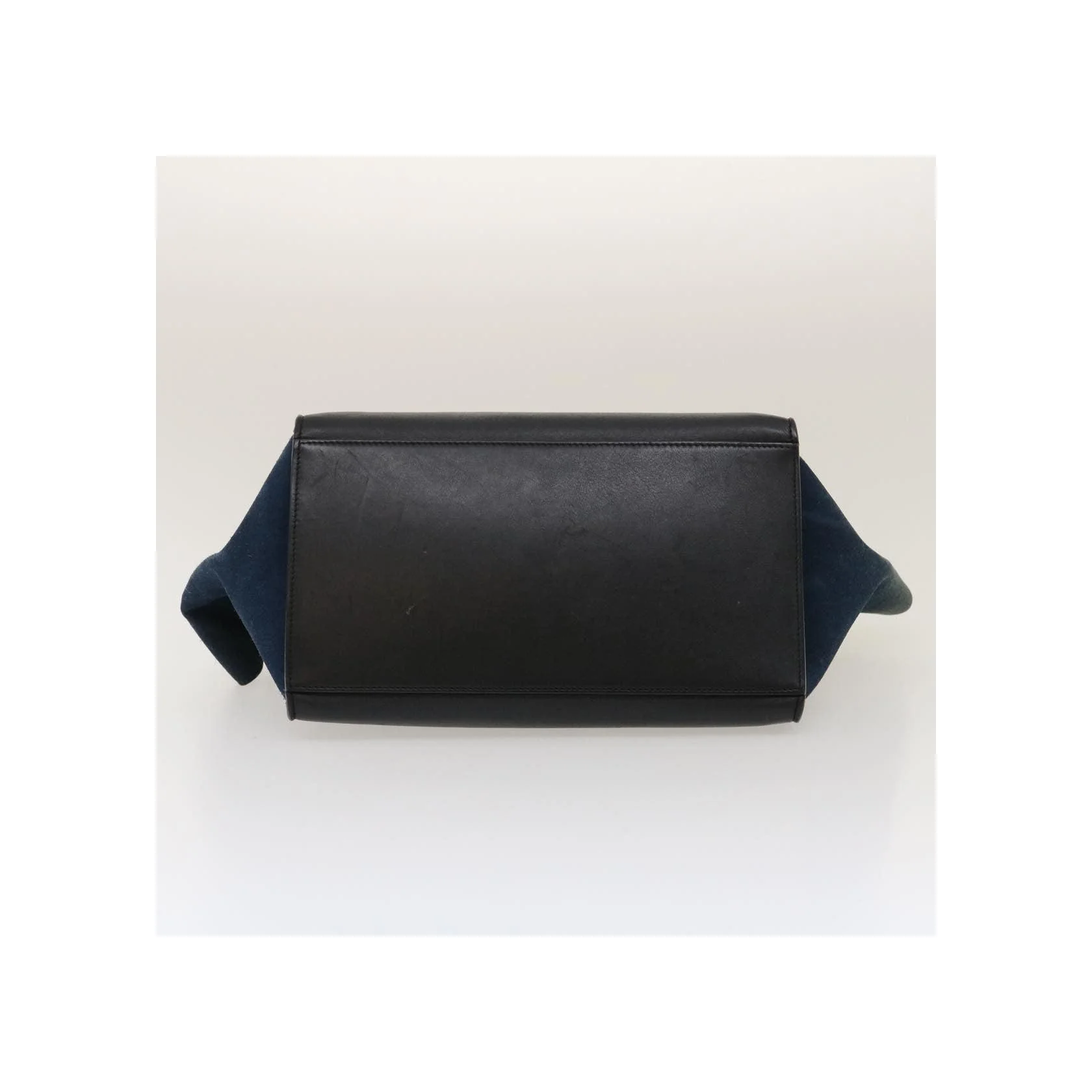 Sac Trapèze Celine Bicolore - Navy - Image 16