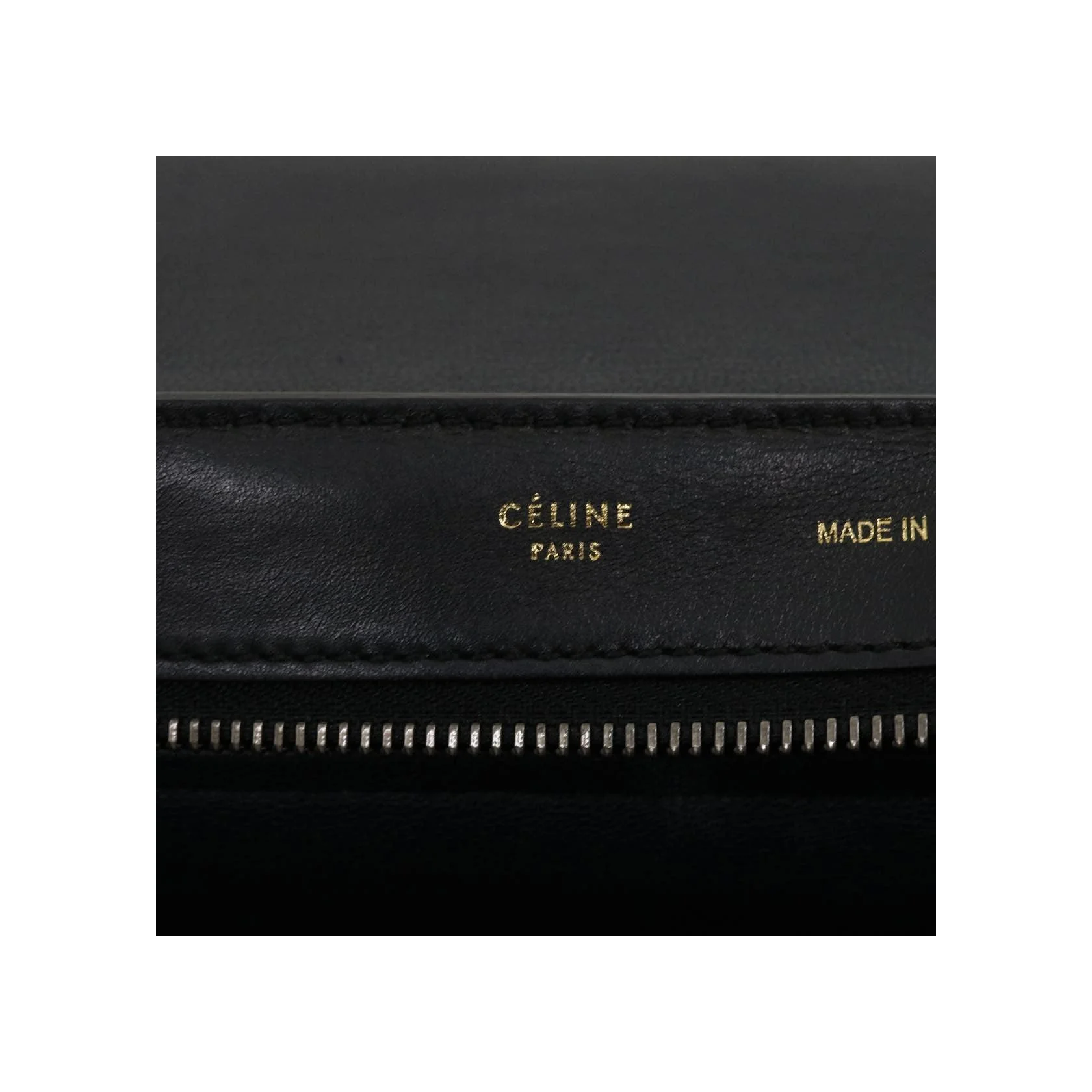 Sac Trapèze Celine Bicolore - Navy - Image 22