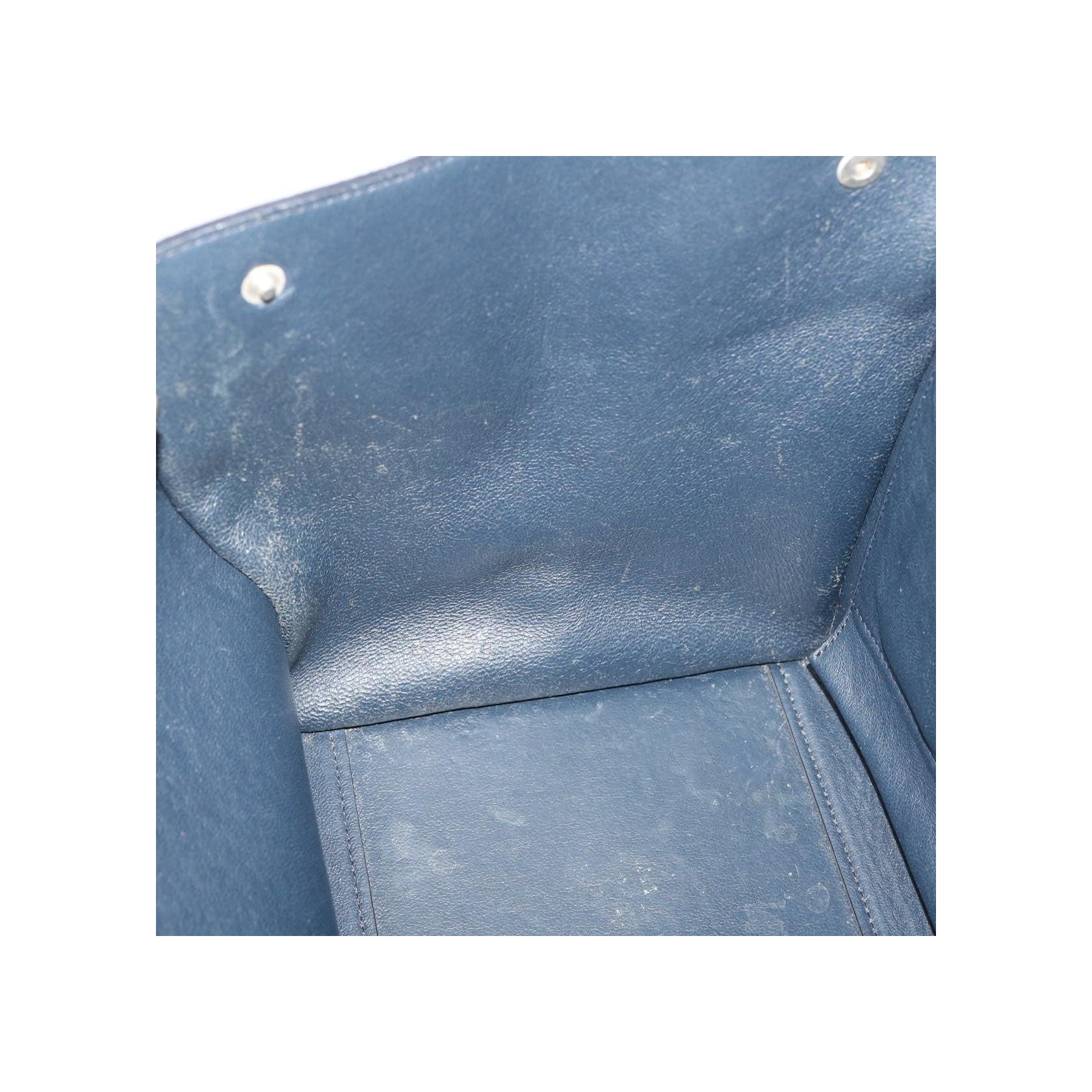 Sac Trapèze Celine Bicolore - Navy - Image 23