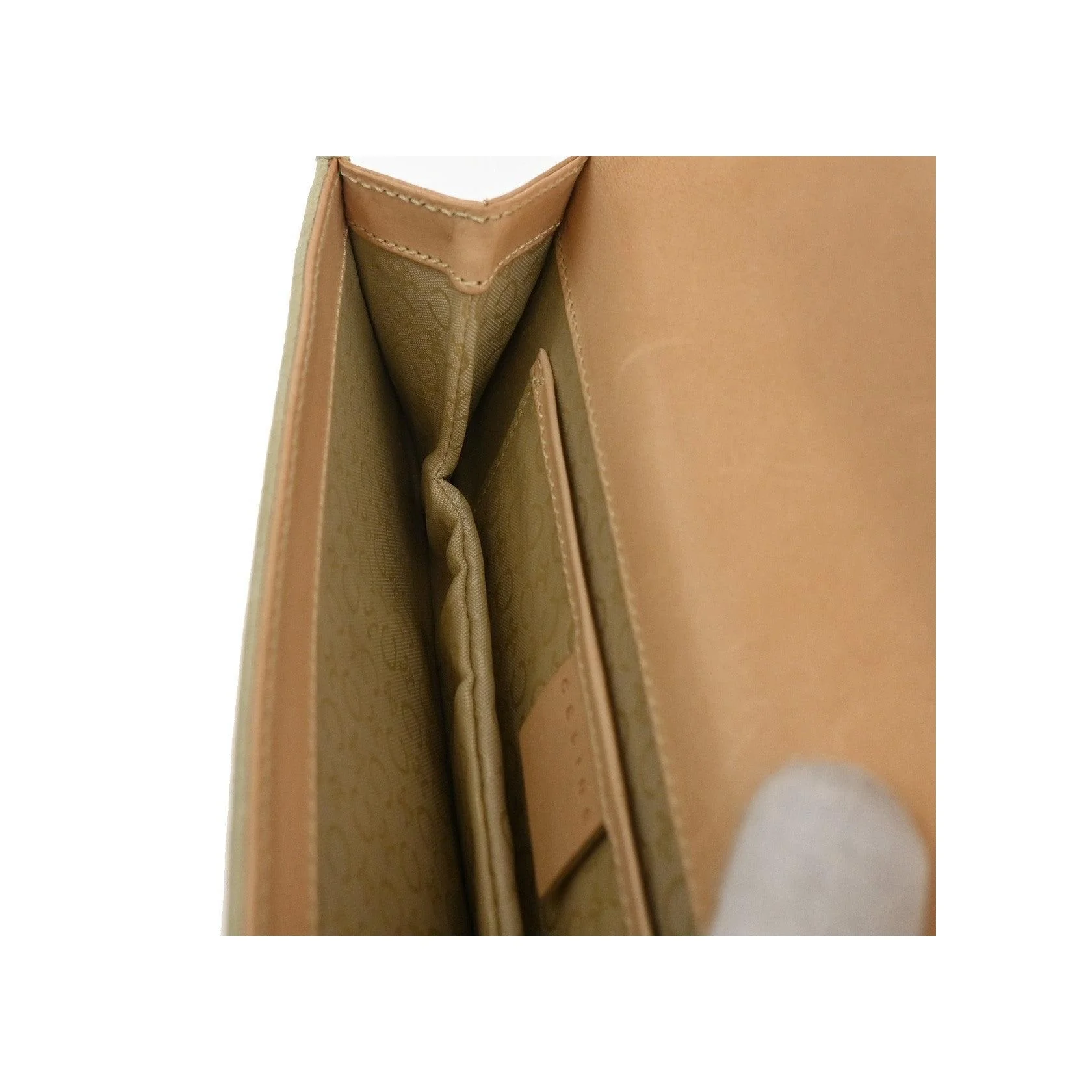 Sac À Bandoulière Celine C Macadam - Beige - Image 14