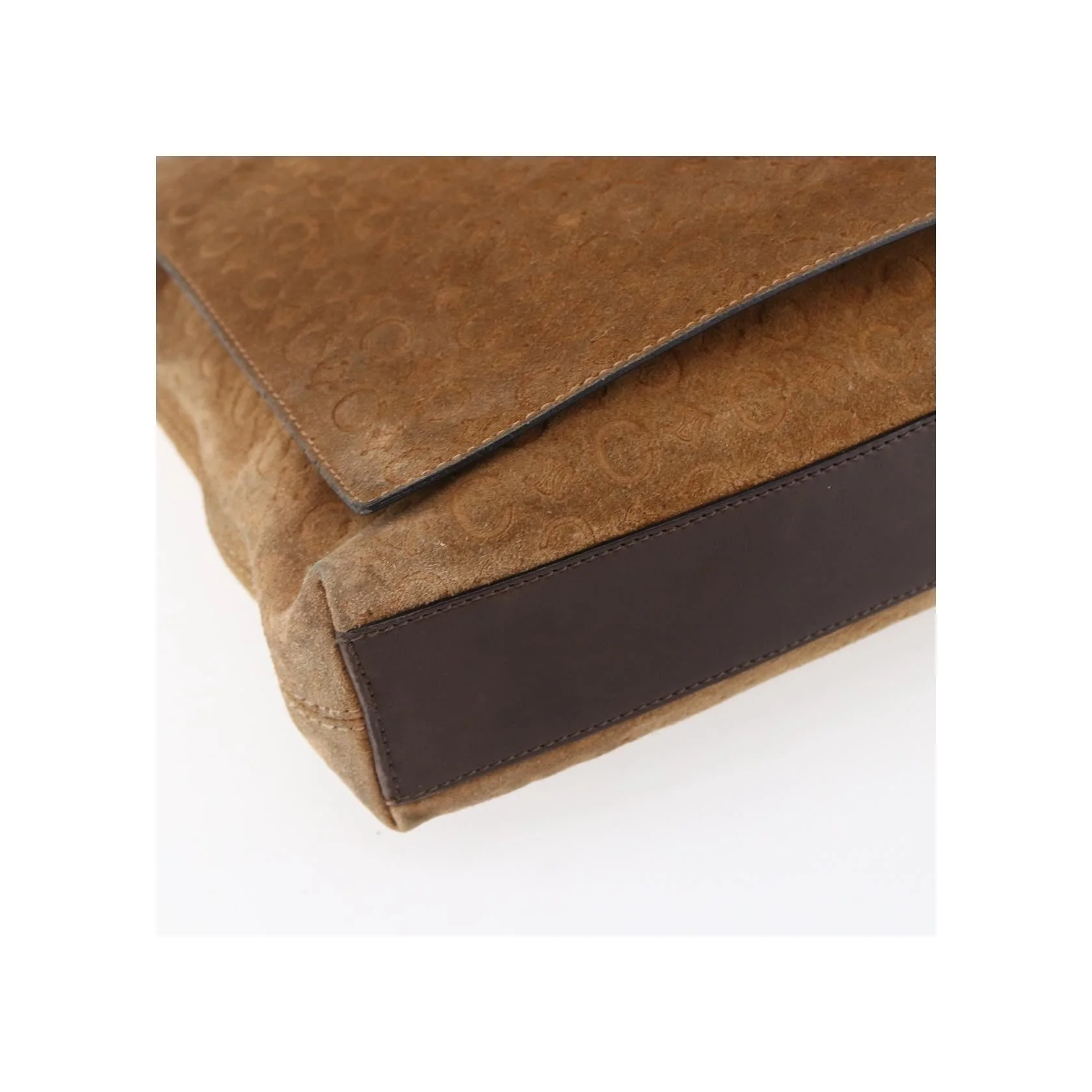Sac À Bandoulière Celine C Macadam - Beige - Image 10