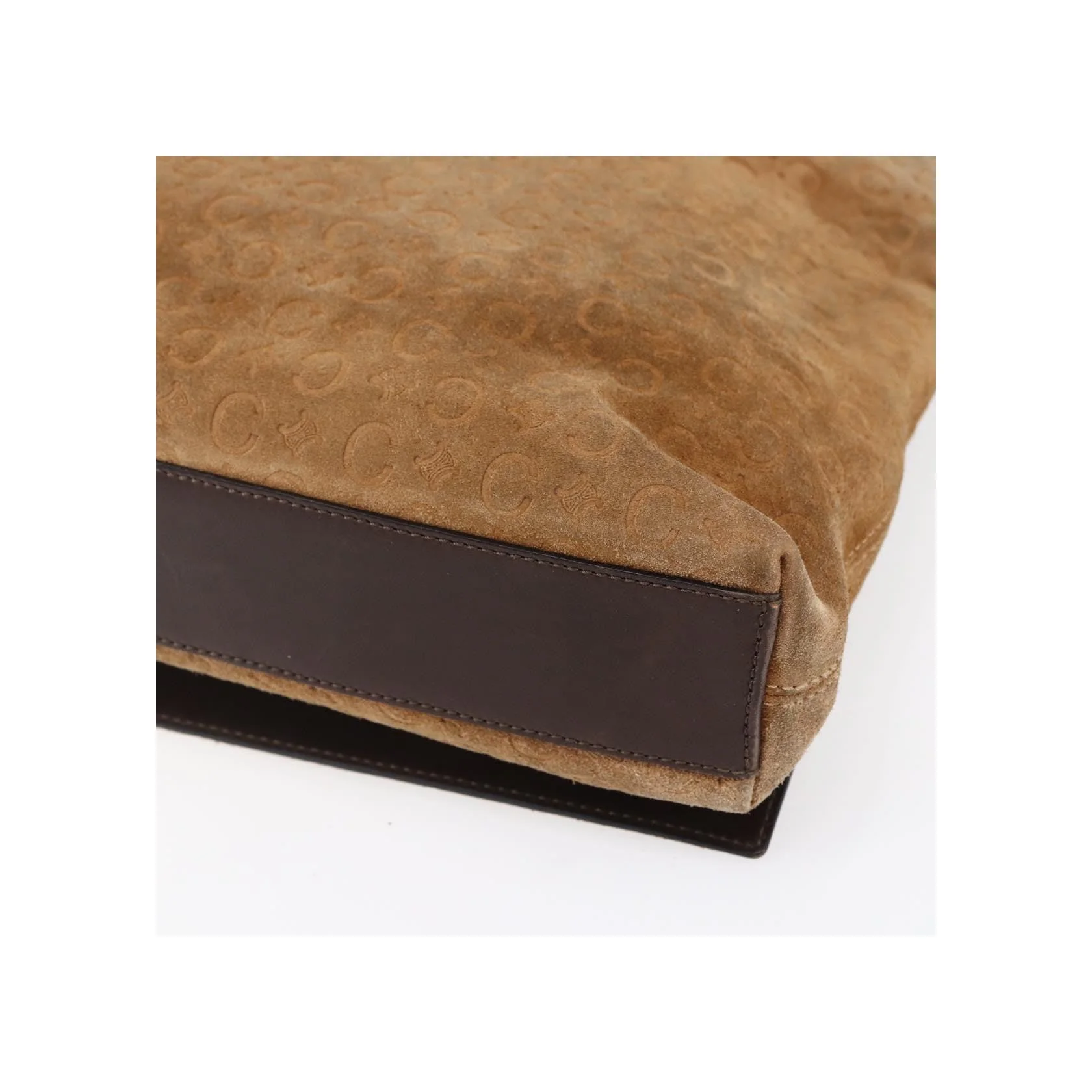 Sac À Bandoulière Celine C Macadam - Beige - Image 11