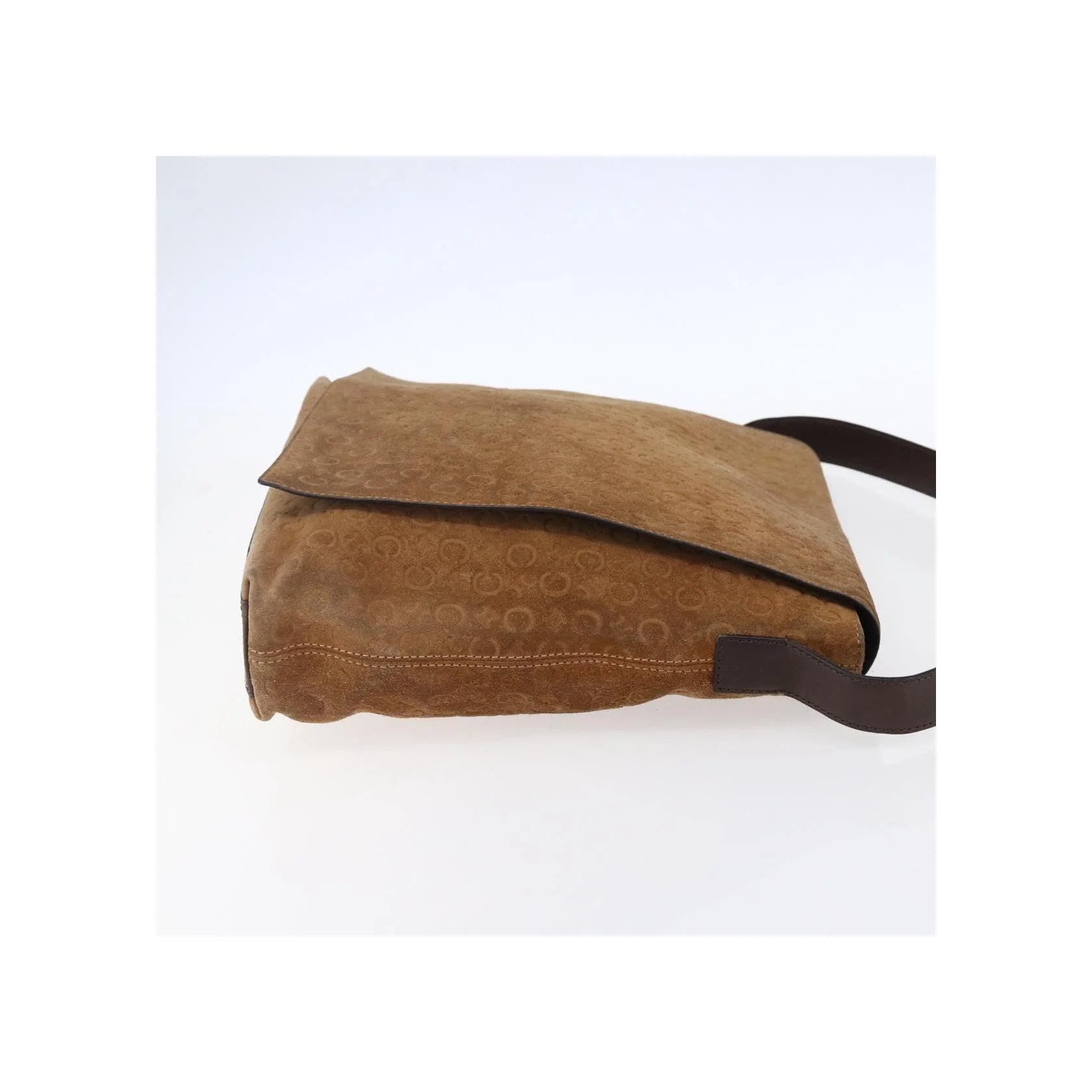 Sac À Bandoulière Celine C Macadam - Beige - Image 4