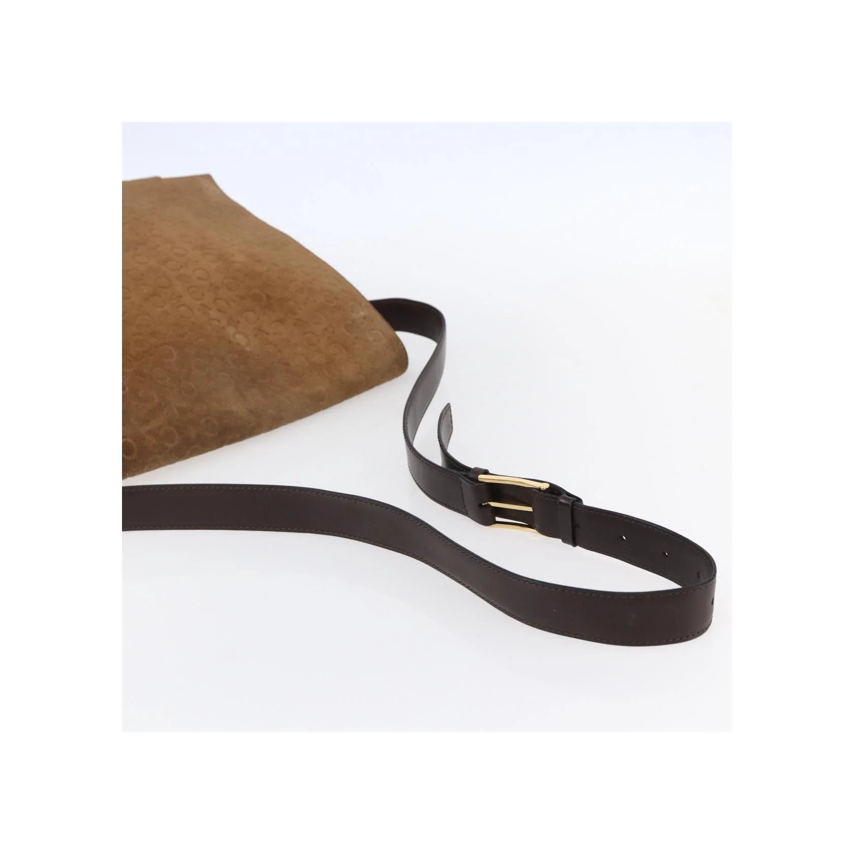 Sac À Bandoulière Celine C Macadam - Beige - Image 8