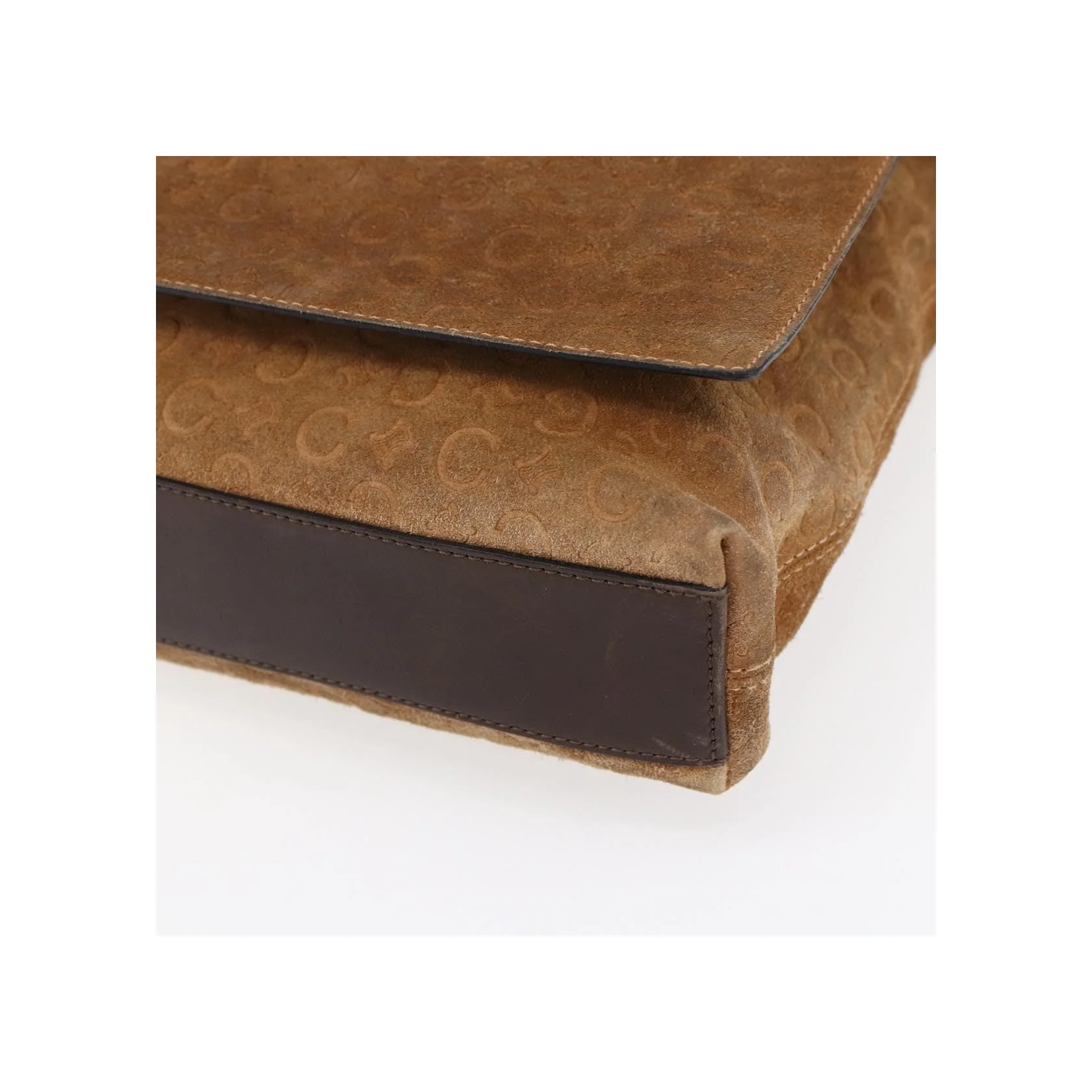 Sac À Bandoulière Celine C Macadam - Beige - Image 9