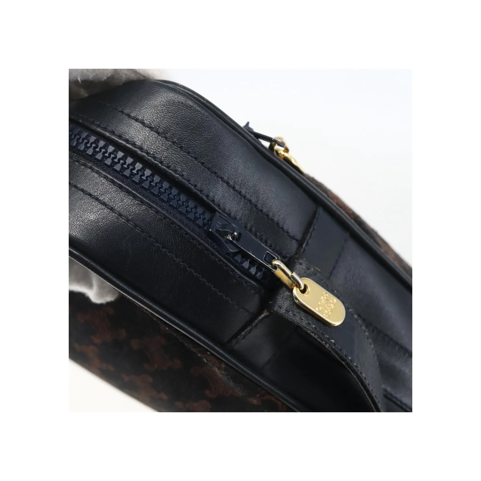 Sac À Bandoulière Celine C Macadam - Navy - Image 15