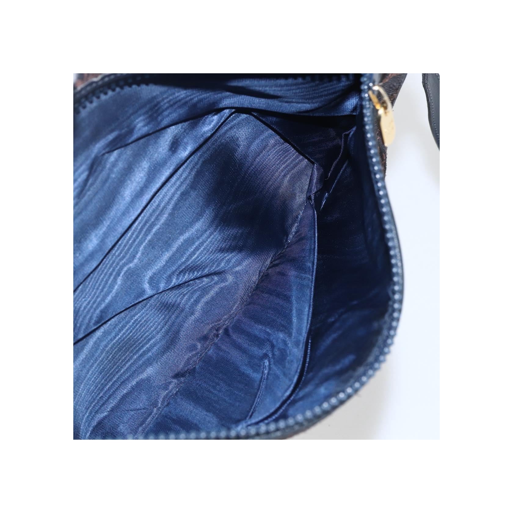 Sac À Bandoulière Celine C Macadam - Navy - Image 21