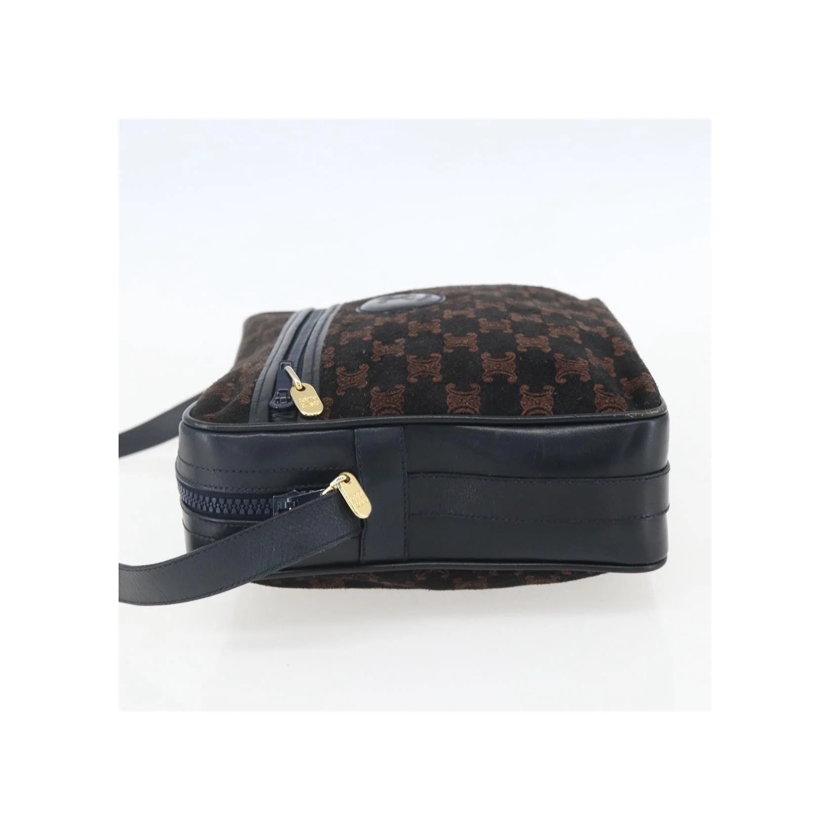 Sac À Bandoulière Celine C Macadam - Navy - Image 3