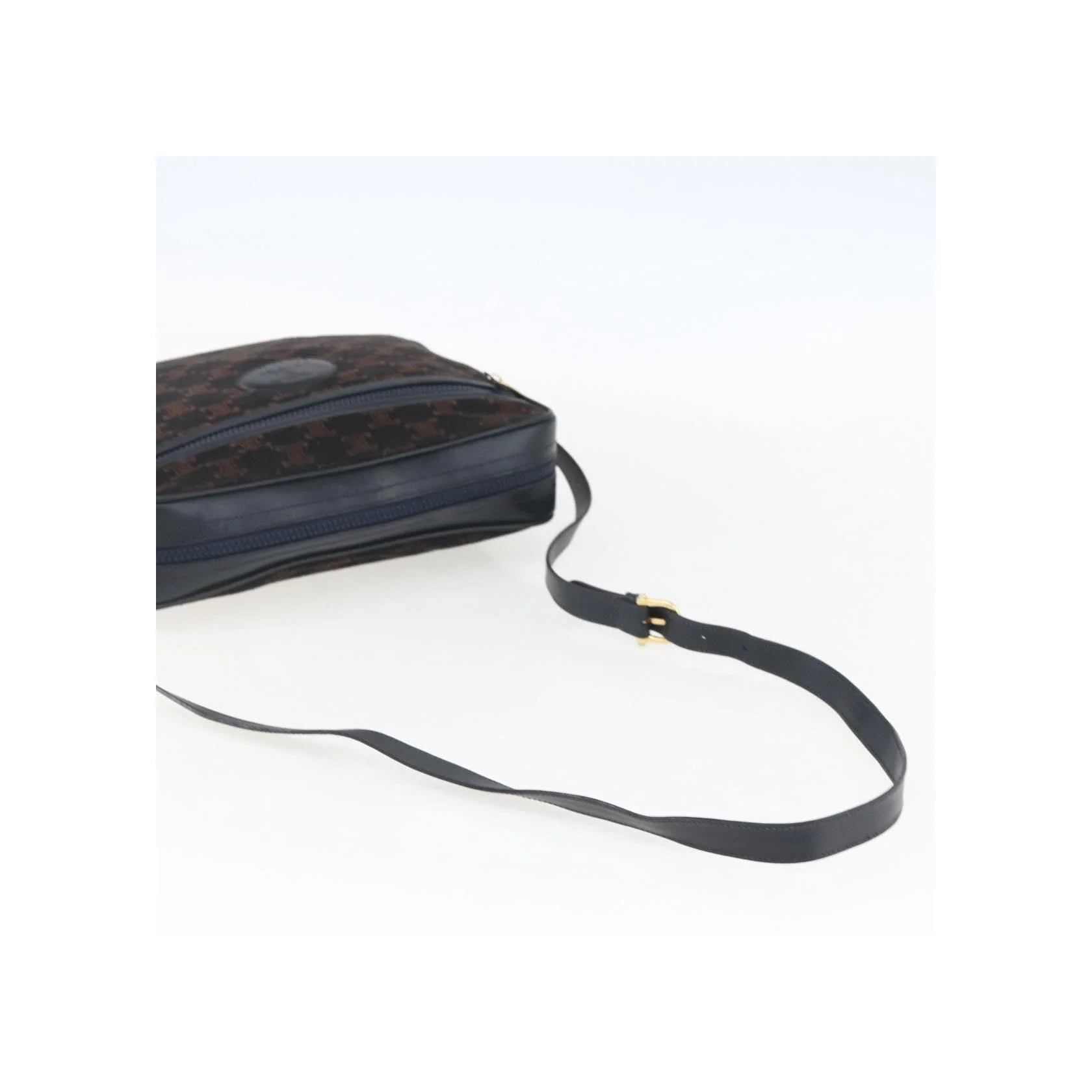 Sac À Bandoulière Celine C Macadam - Navy - Image 6