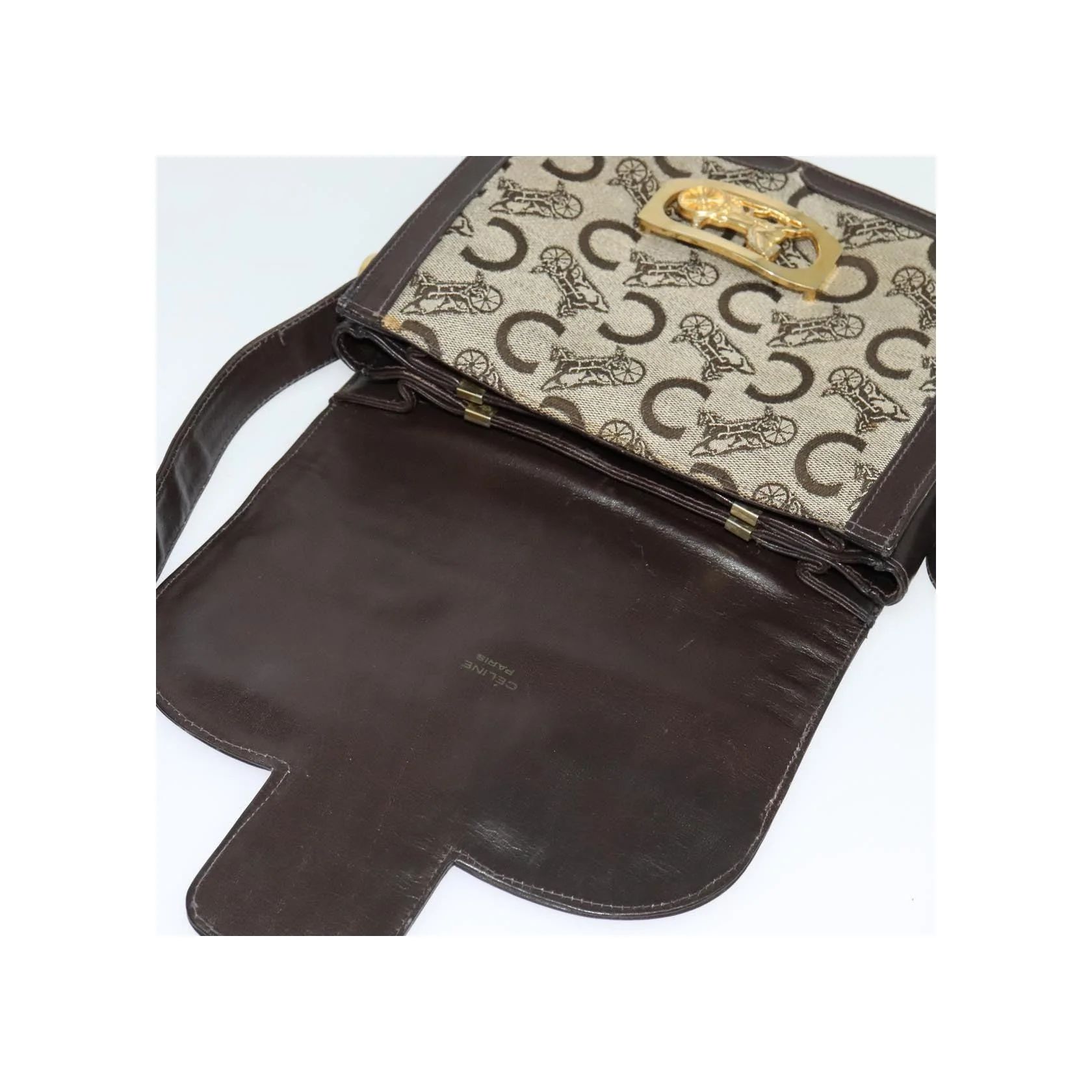 Sac À Bandoulière Celine C Sulky - Beige - Image 14