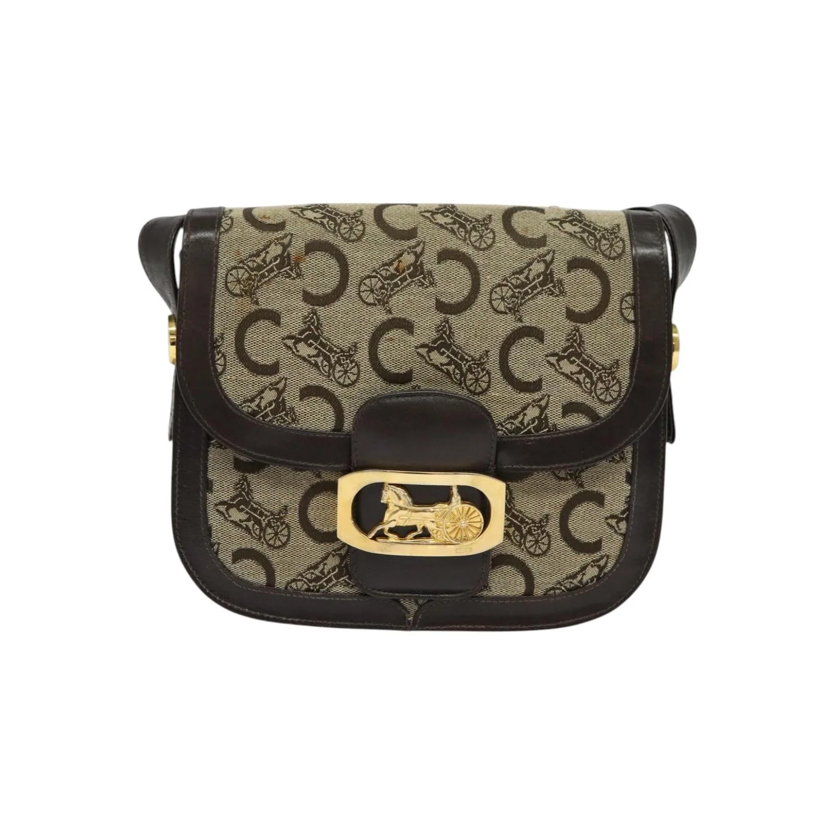 Sac À Bandoulière Celine C Sulky - Beige - Image 19
