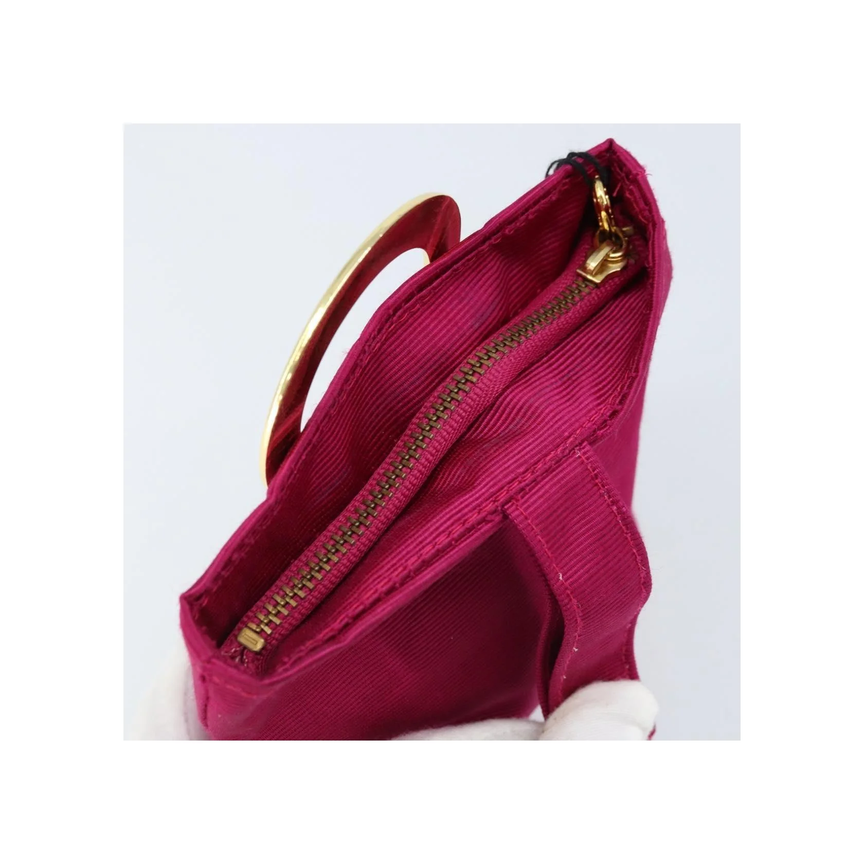 Pochette Celine Circle Logo - Pink - Image 16