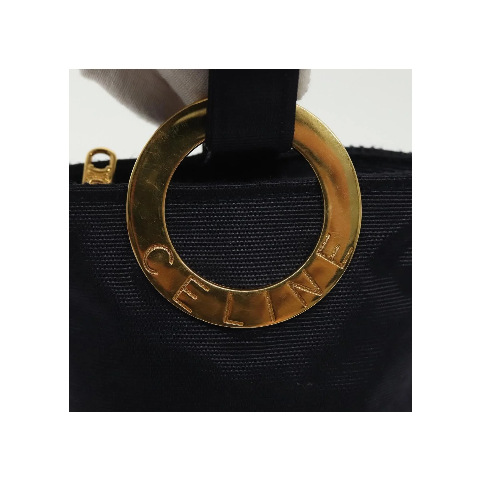 Pochette Celine Circle Logo - Navy - Image 6