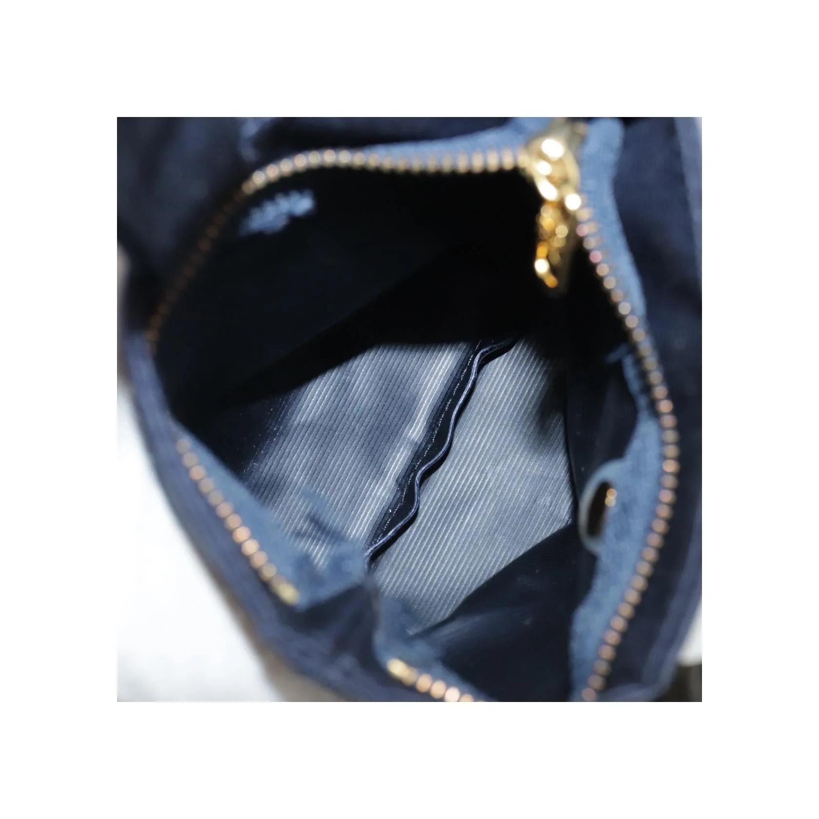 Pochette Celine Circle Logo - Navy - Image 5