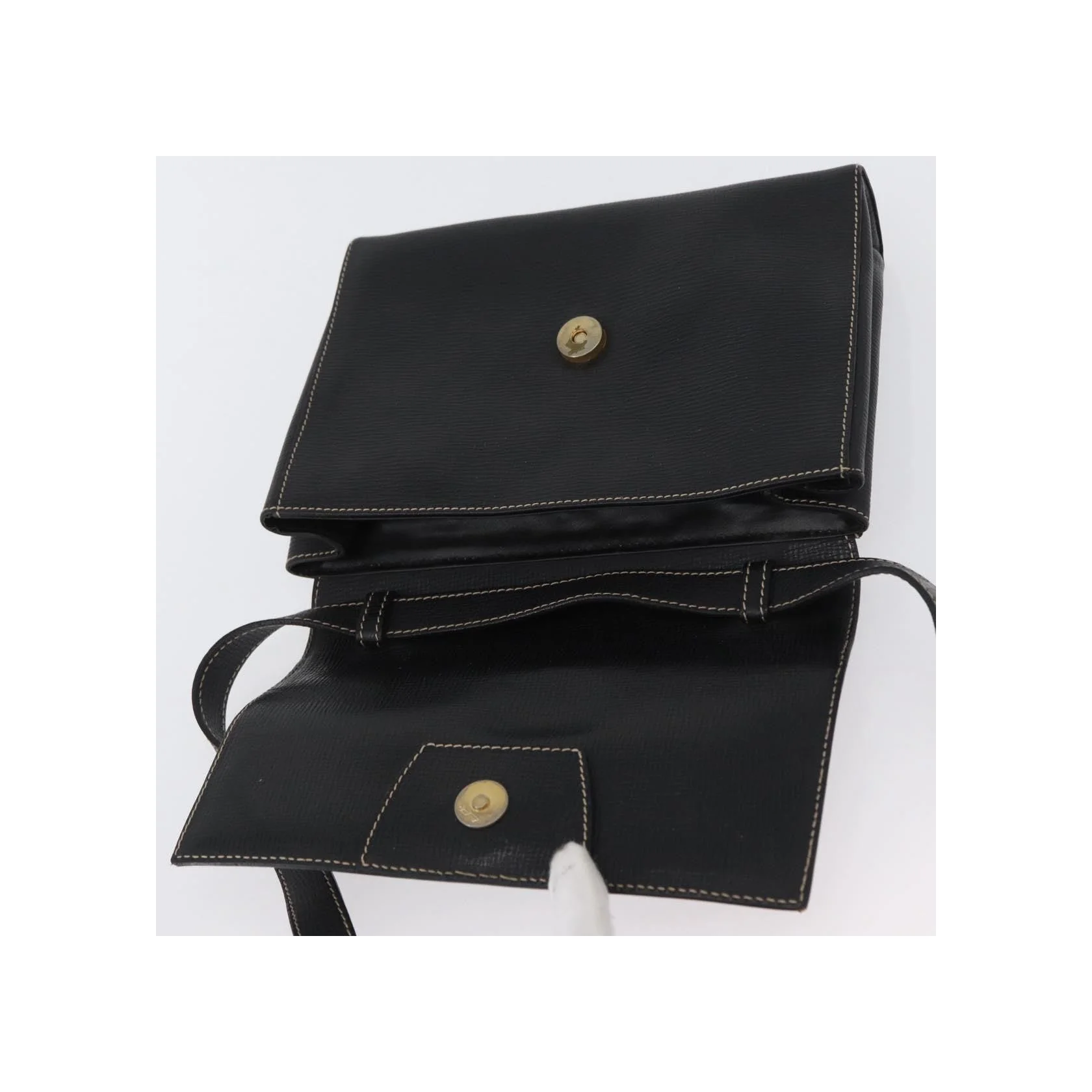 Sac À Bandoulière Celine Circle Logo - Black - Image 18