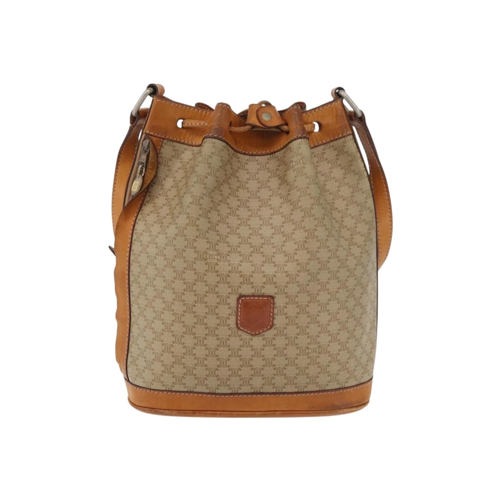 Sac Seau À Cordon Celine - Beige - Image 13