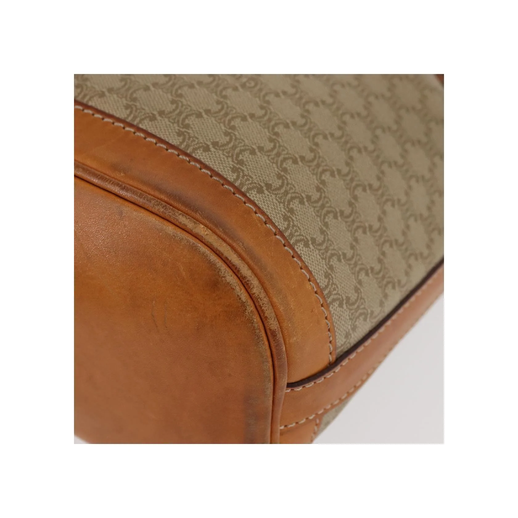 Sac Seau À Cordon Celine - Beige - Image 14