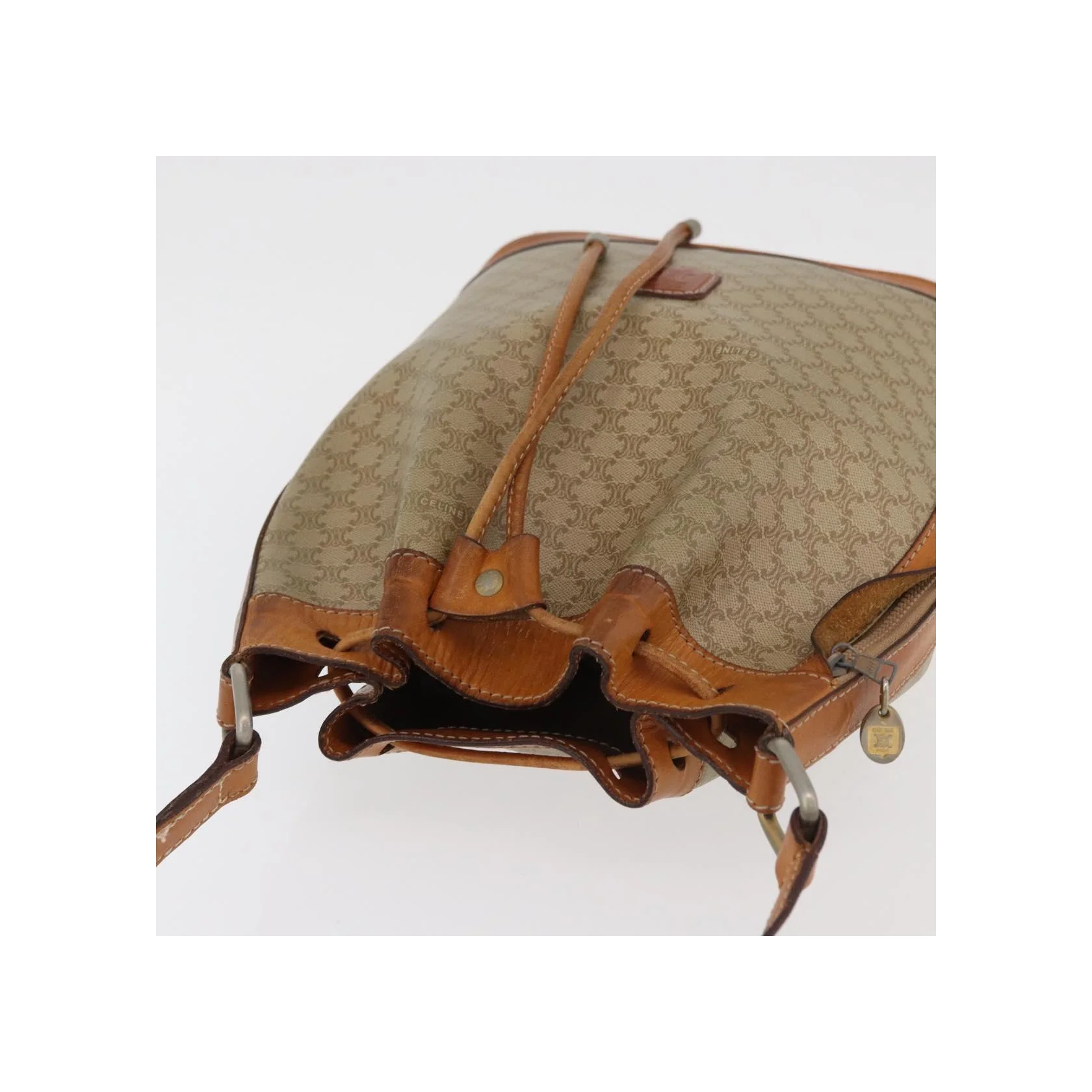 Sac Seau À Cordon Celine - Beige - Image 6