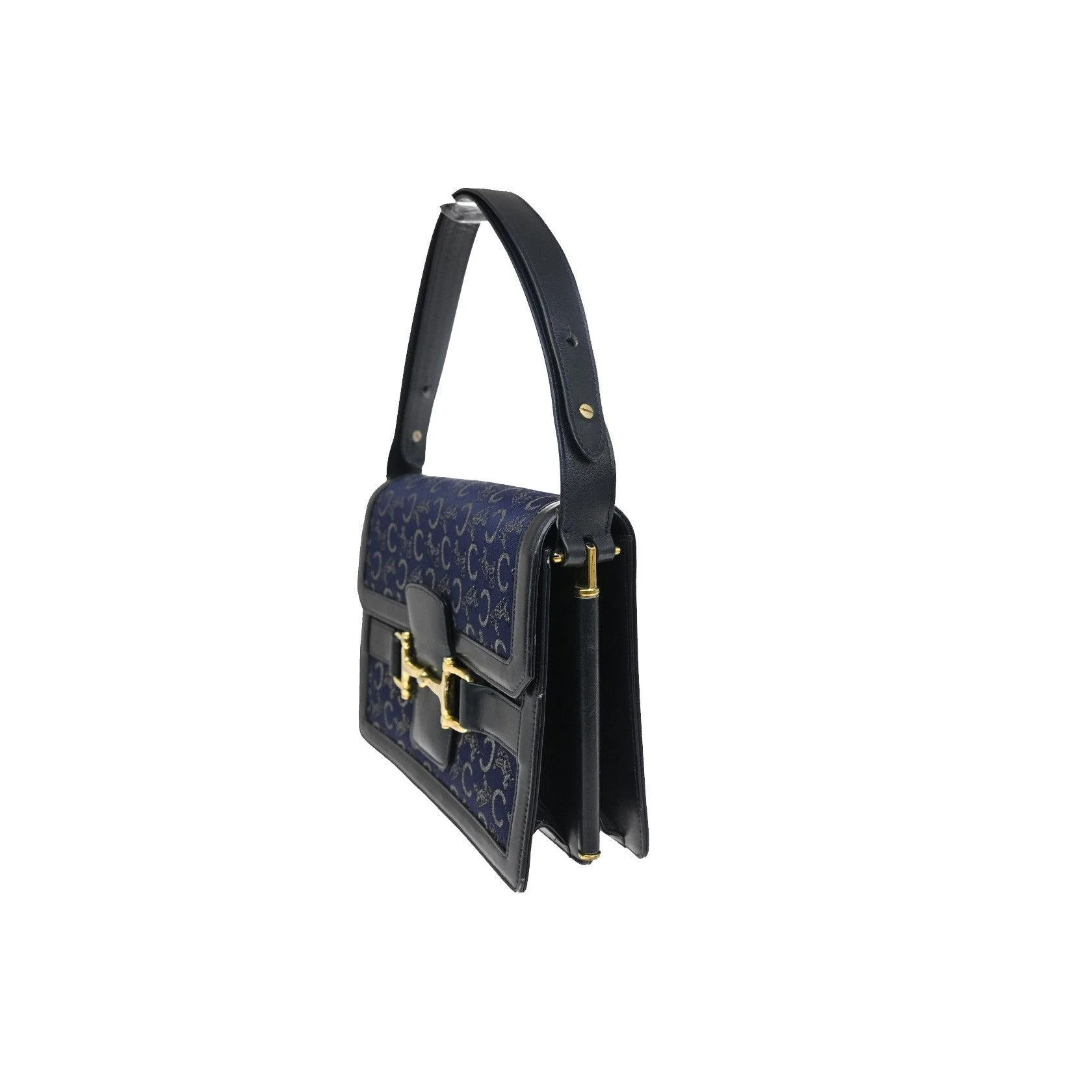 Sac À Bandoulière Celine Horse Carriage - Navy - Image 3