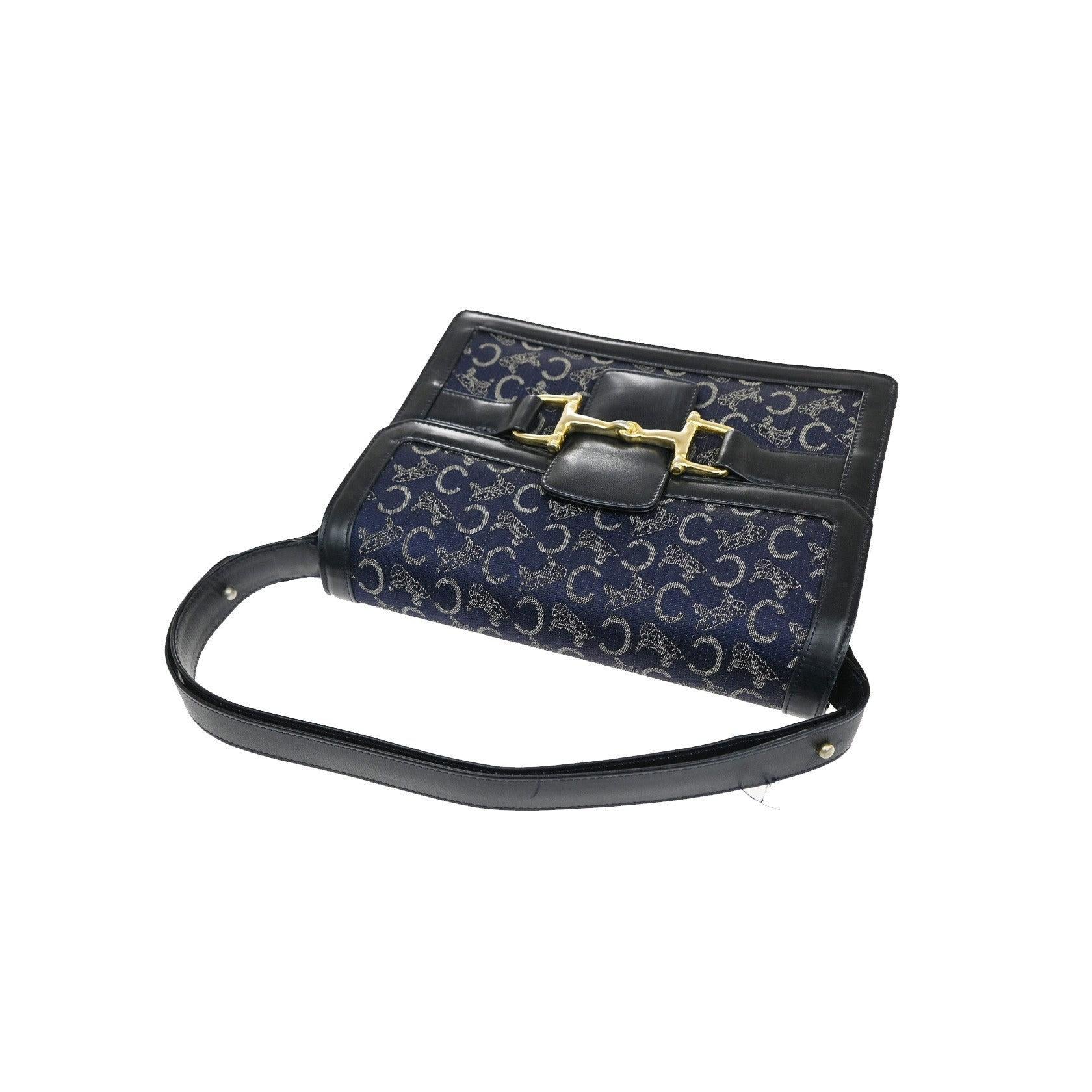 Sac À Bandoulière Celine Horse Carriage - Navy - Image 7