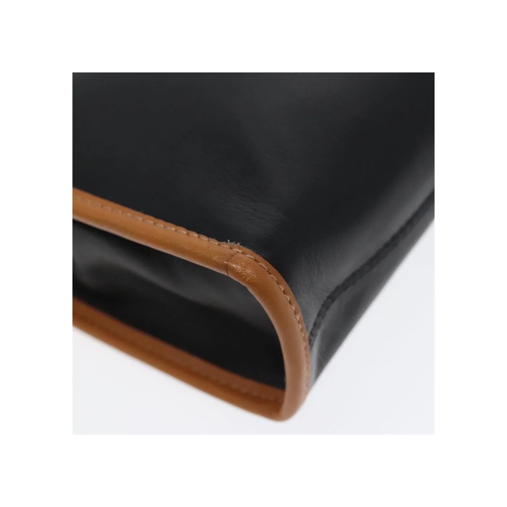 Pochette Celine Logo Triomphe - Black - Image 7