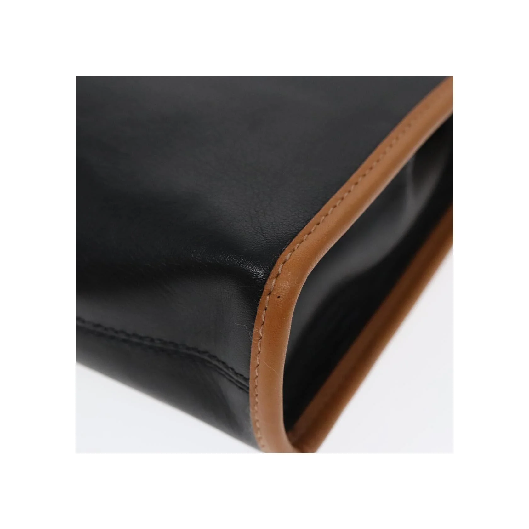 Pochette Celine Logo Triomphe - Black - Image 8