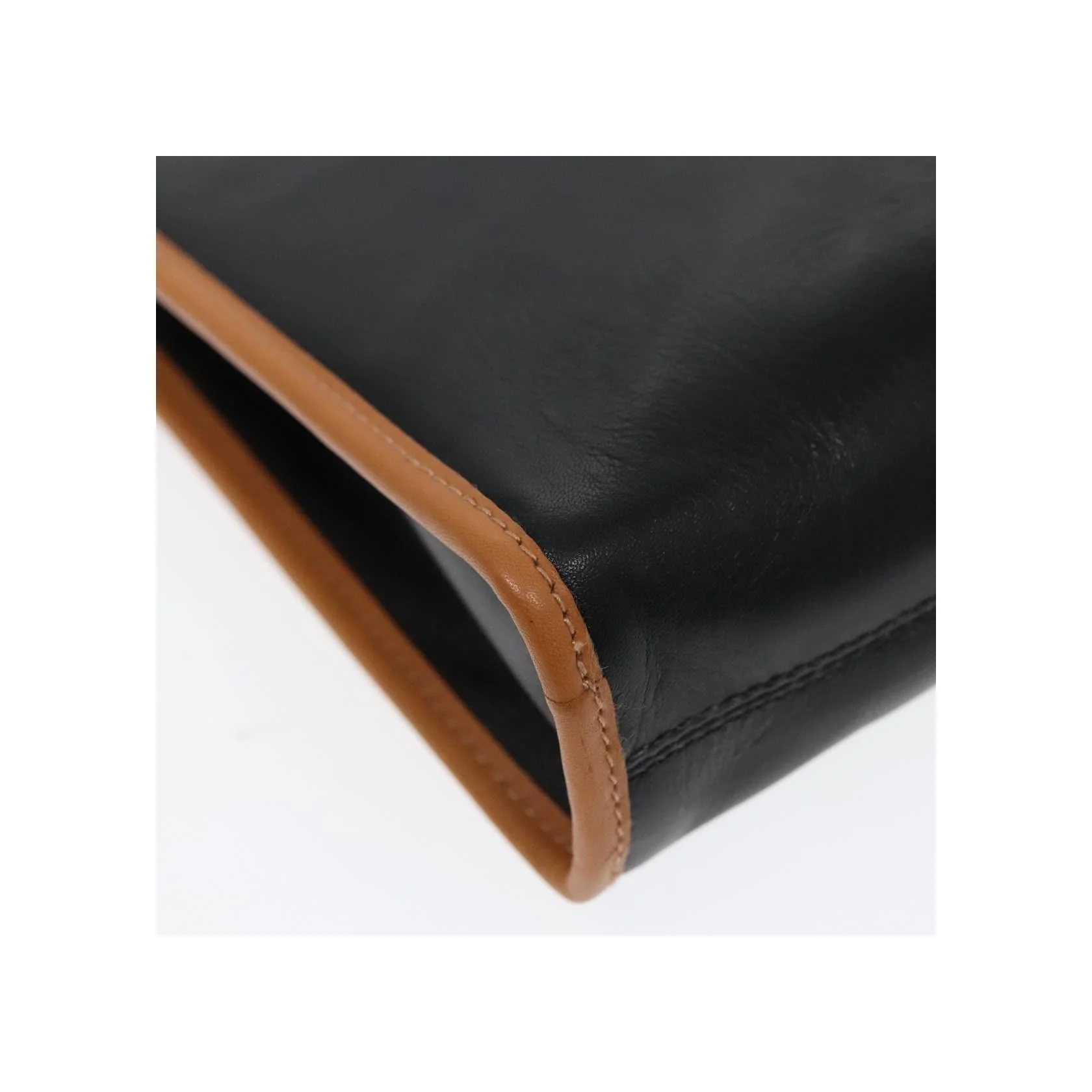 Pochette Celine Logo Triomphe - Black - Image 9