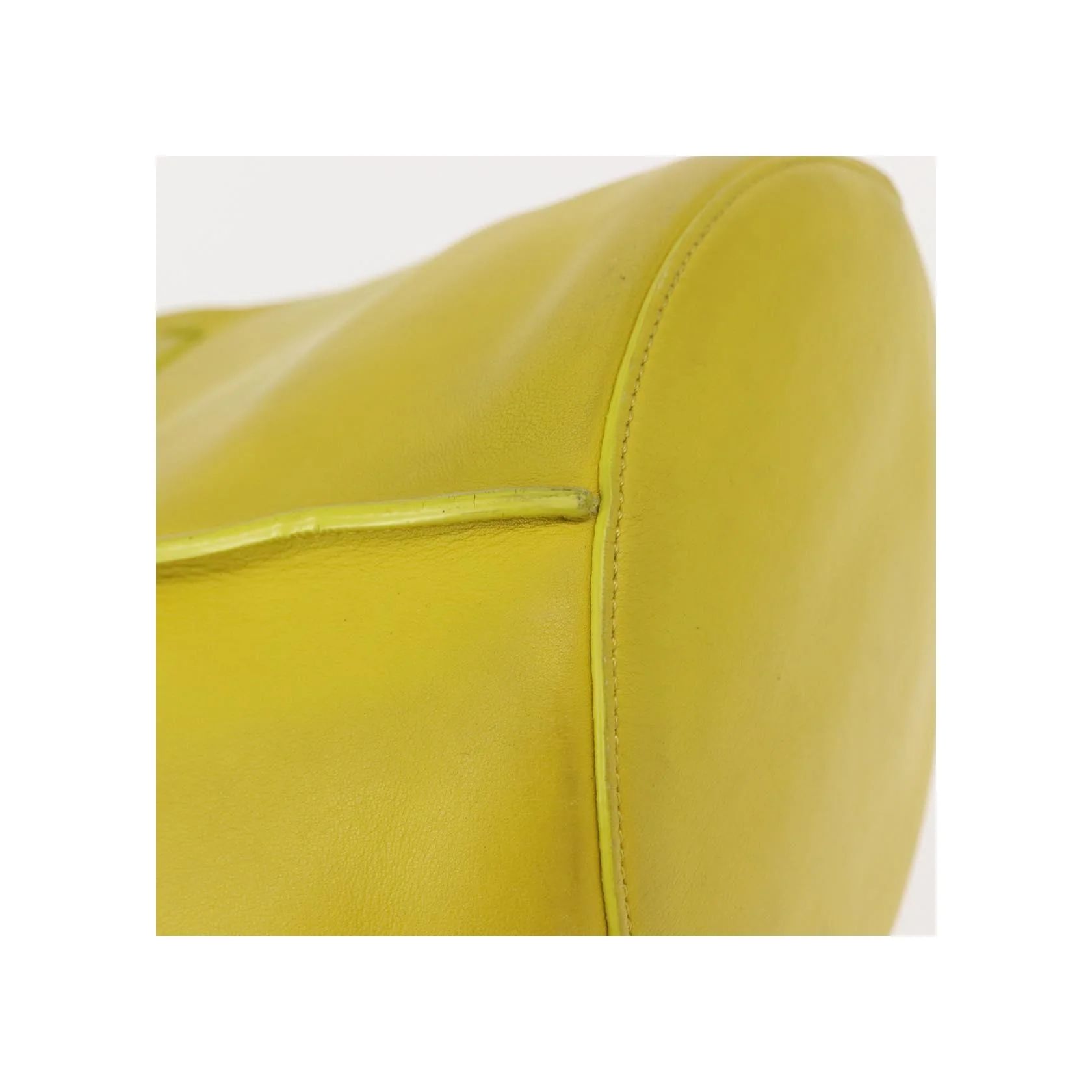 Grand Sac Seau Celine Longue Bandoulière - Yellow - Image 11