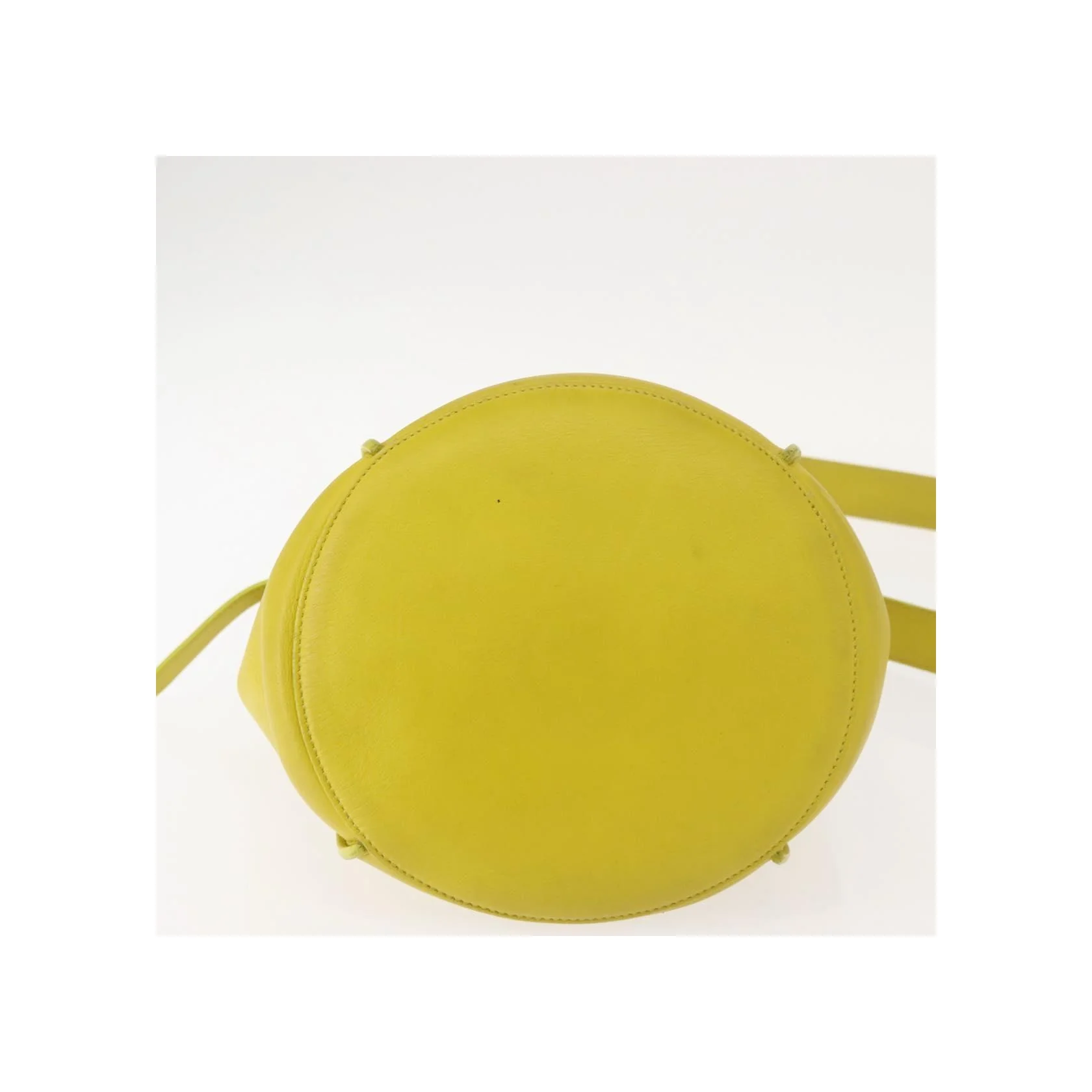 Grand Sac Seau Celine Longue Bandoulière - Yellow - Image 15