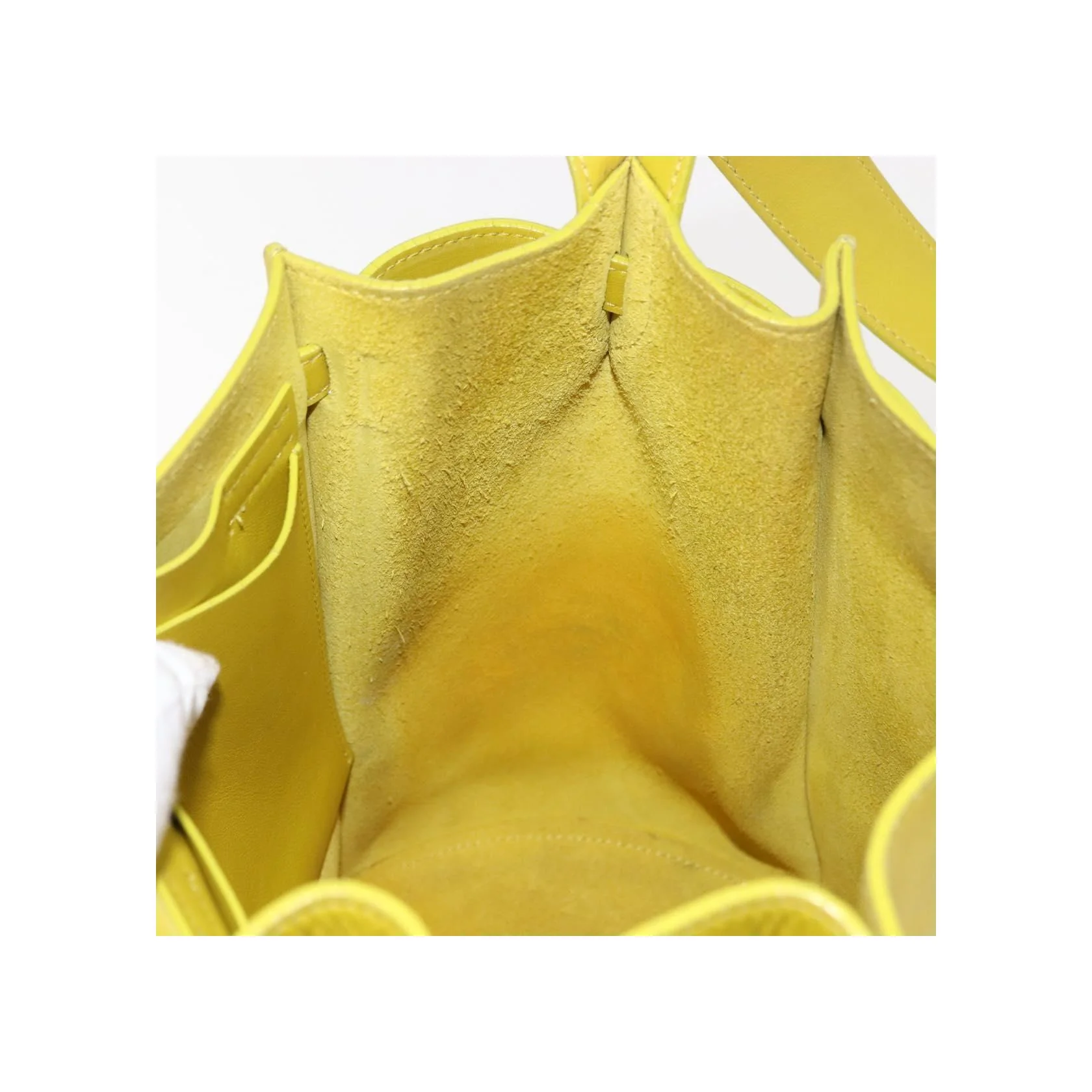 Grand Sac Seau Celine Longue Bandoulière - Yellow - Image 17