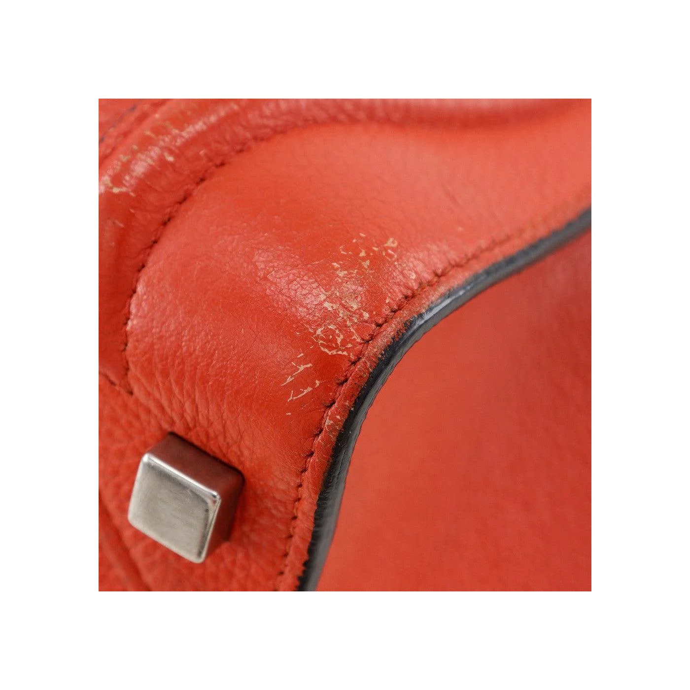 Sac Celine Luggage - Red - Image 6