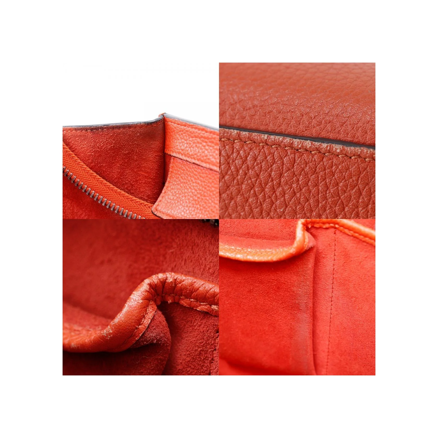 Sac Celine Luggage - Red - Image 8