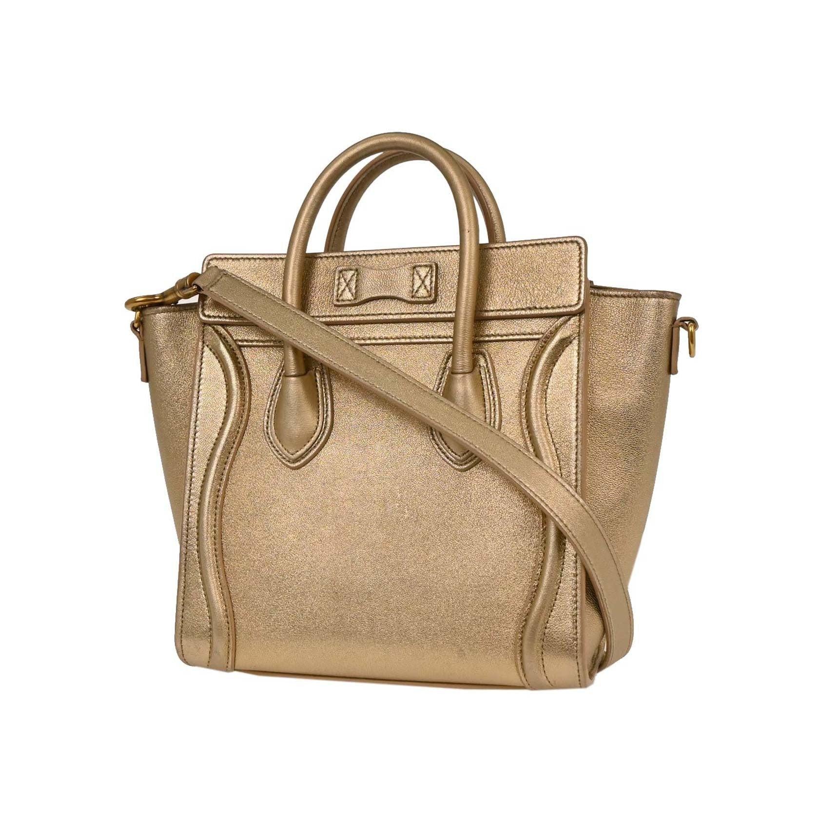 Sac Celine Luggage - Gold - Image 2