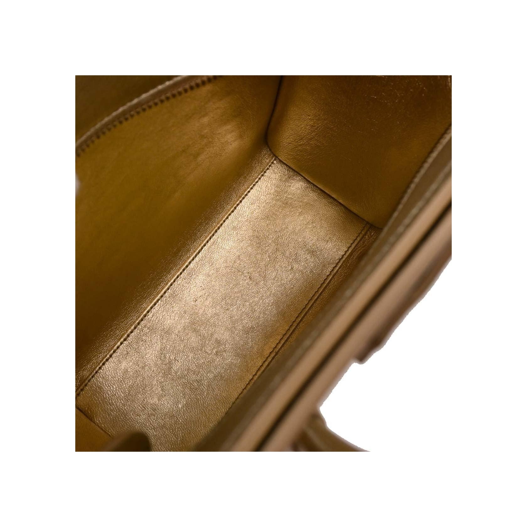 Sac Celine Luggage - Gold - Image 3