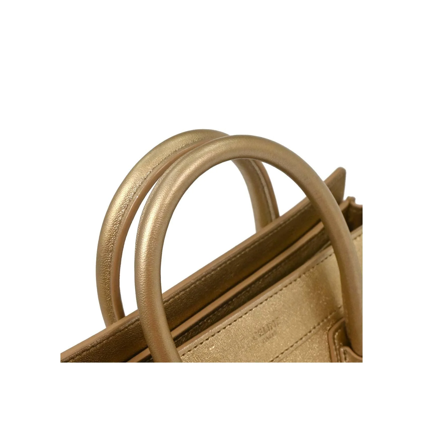 Sac Celine Luggage - Gold - Image 6