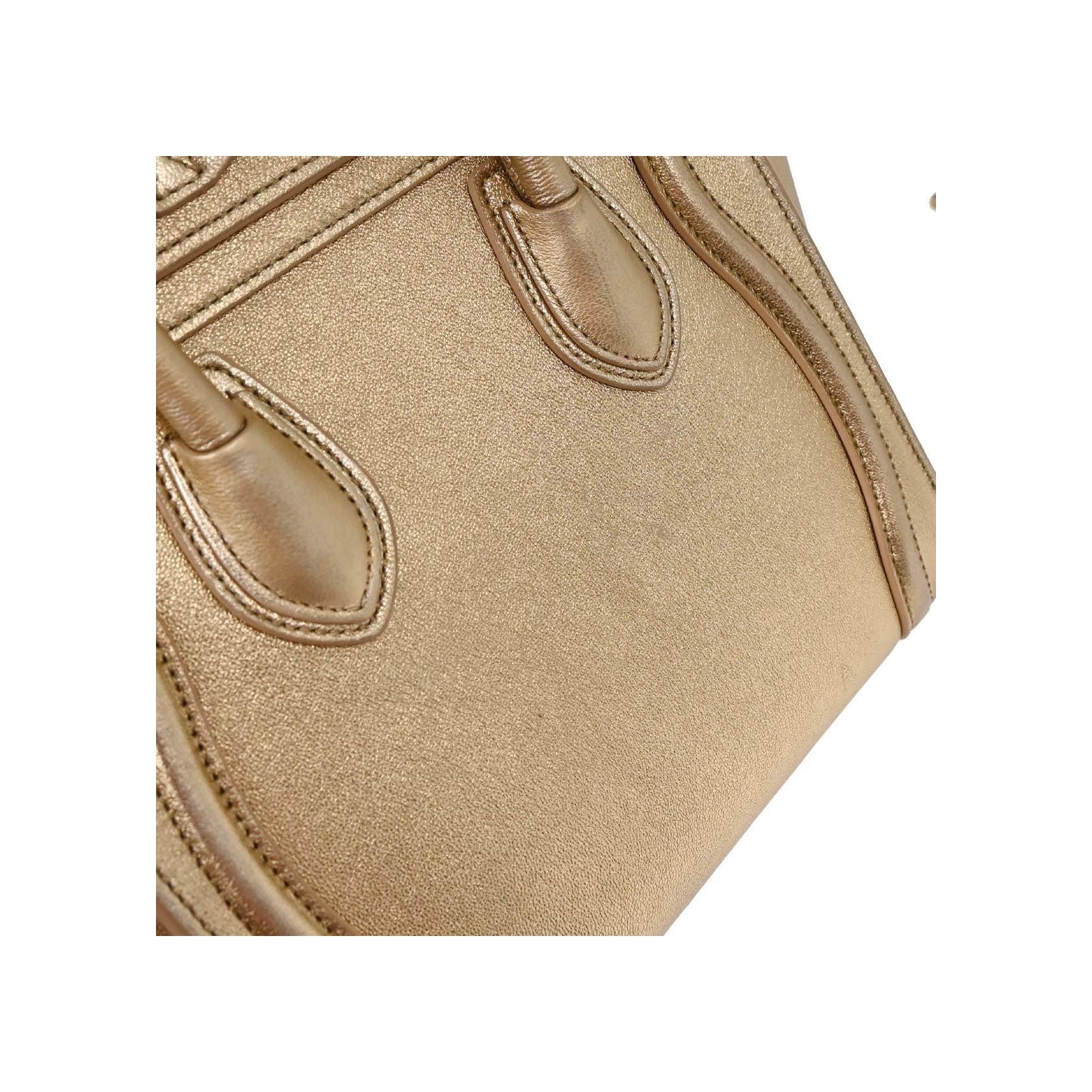 Sac Celine Luggage - Gold - Image 9