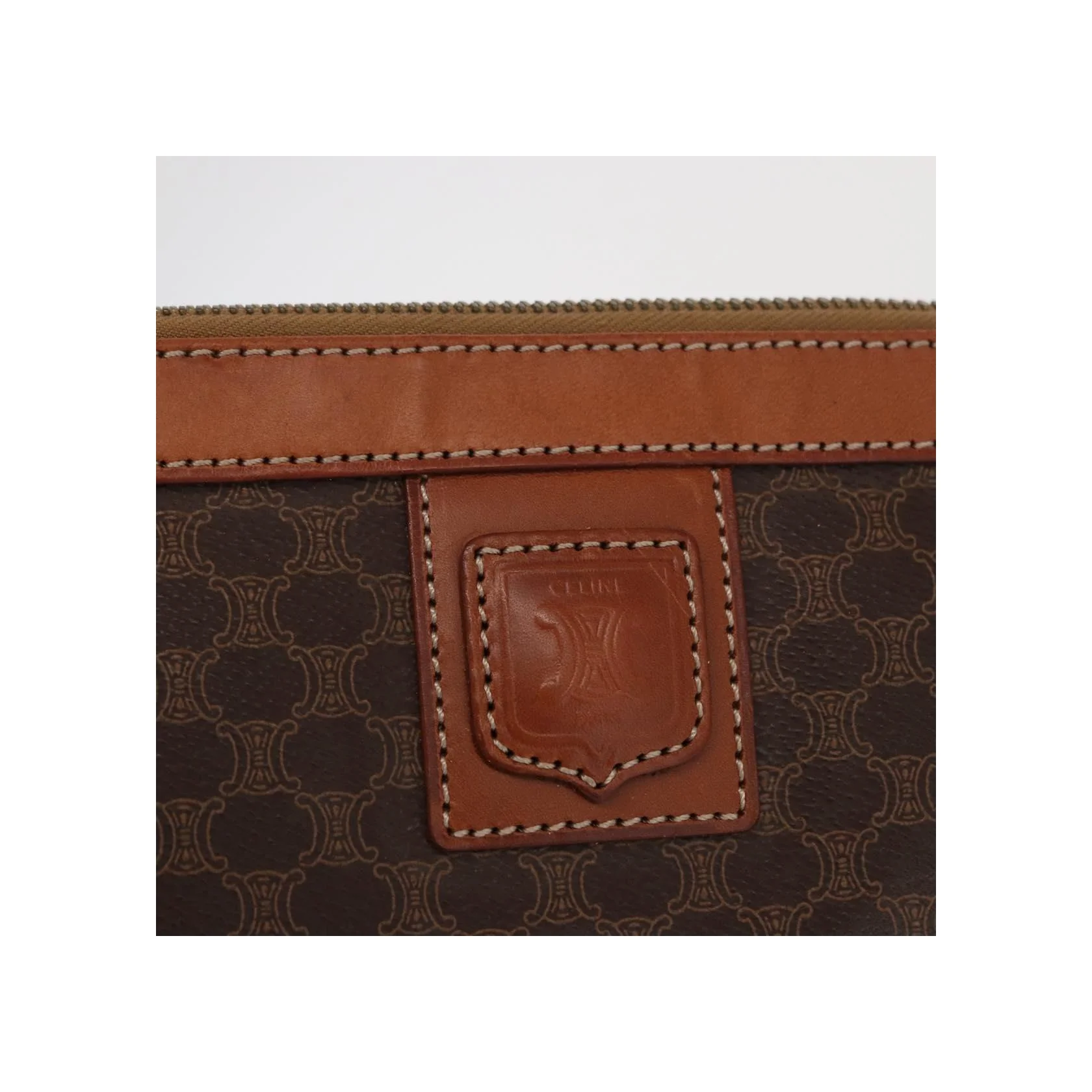 Pochette Celine Macadam - Beige - Image 16