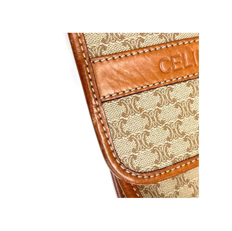 Pochette Celine Macadam - Beige - Image 13