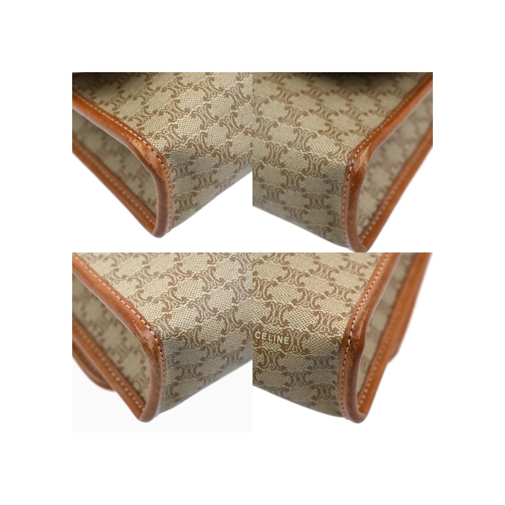 Pochette Celine Macadam - Beige - Image 9