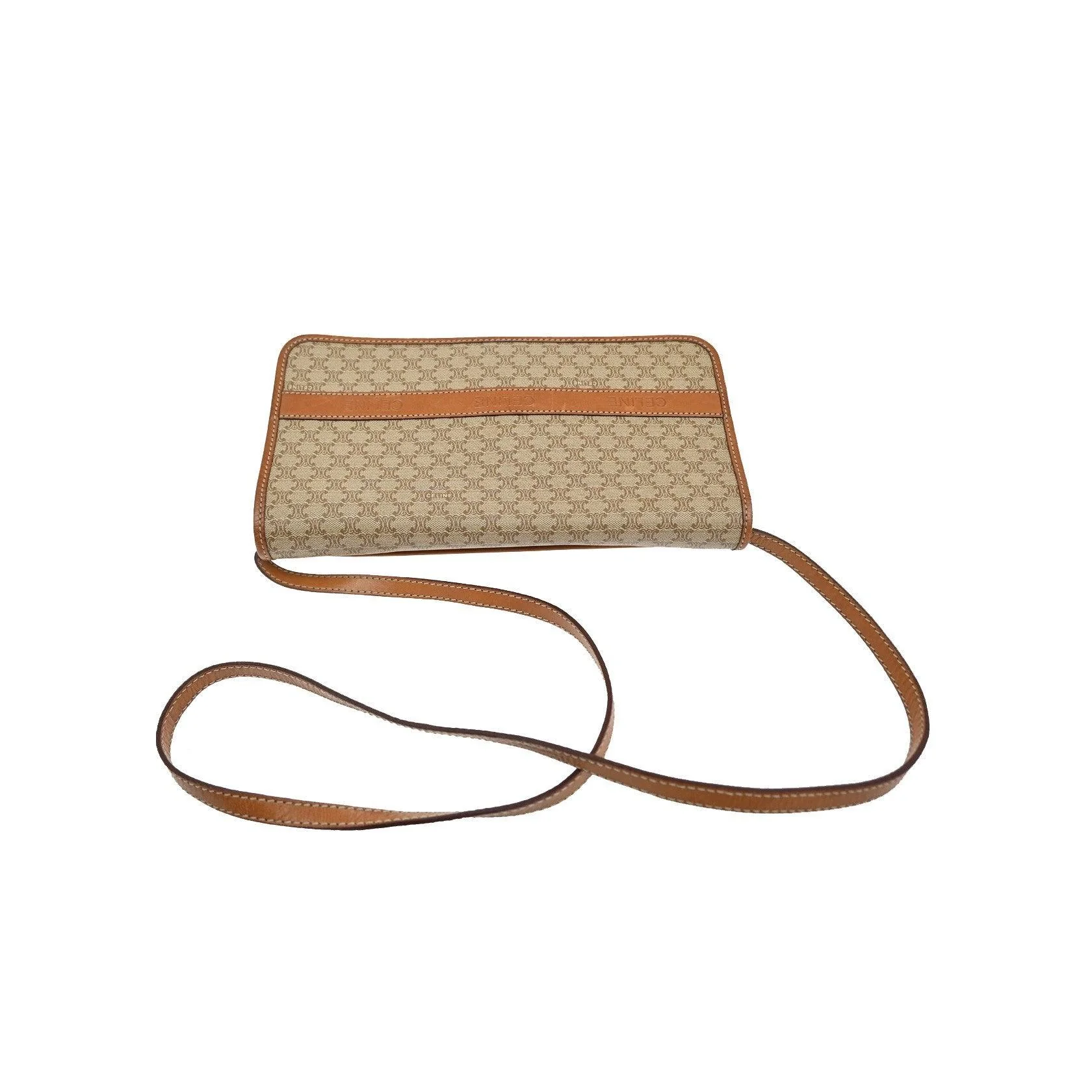 Pochette Celine Macadam - Beige - Image 8