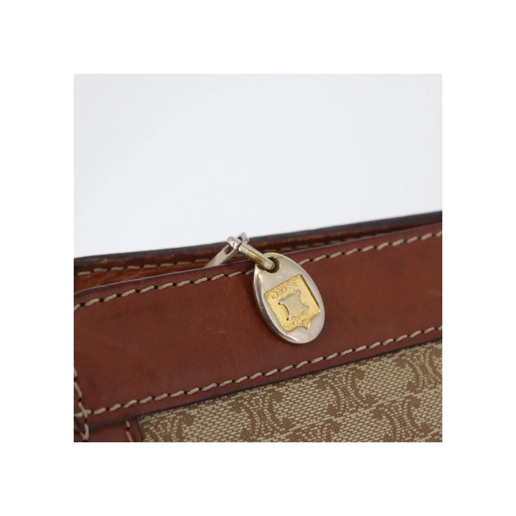 Pochette Celine Macadam - Beige - Image 12