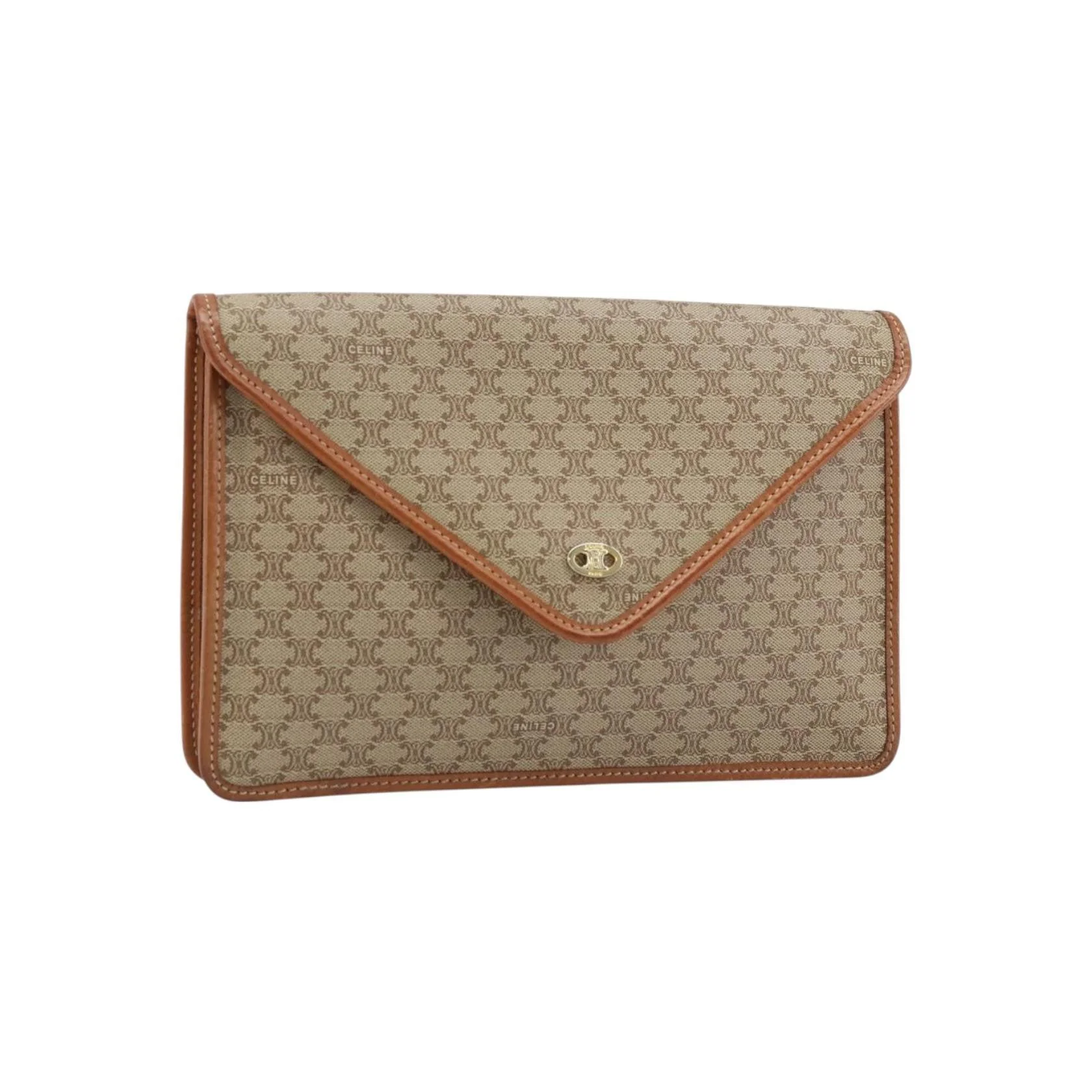 Pochette Celine Macadam - Beige - Image 13