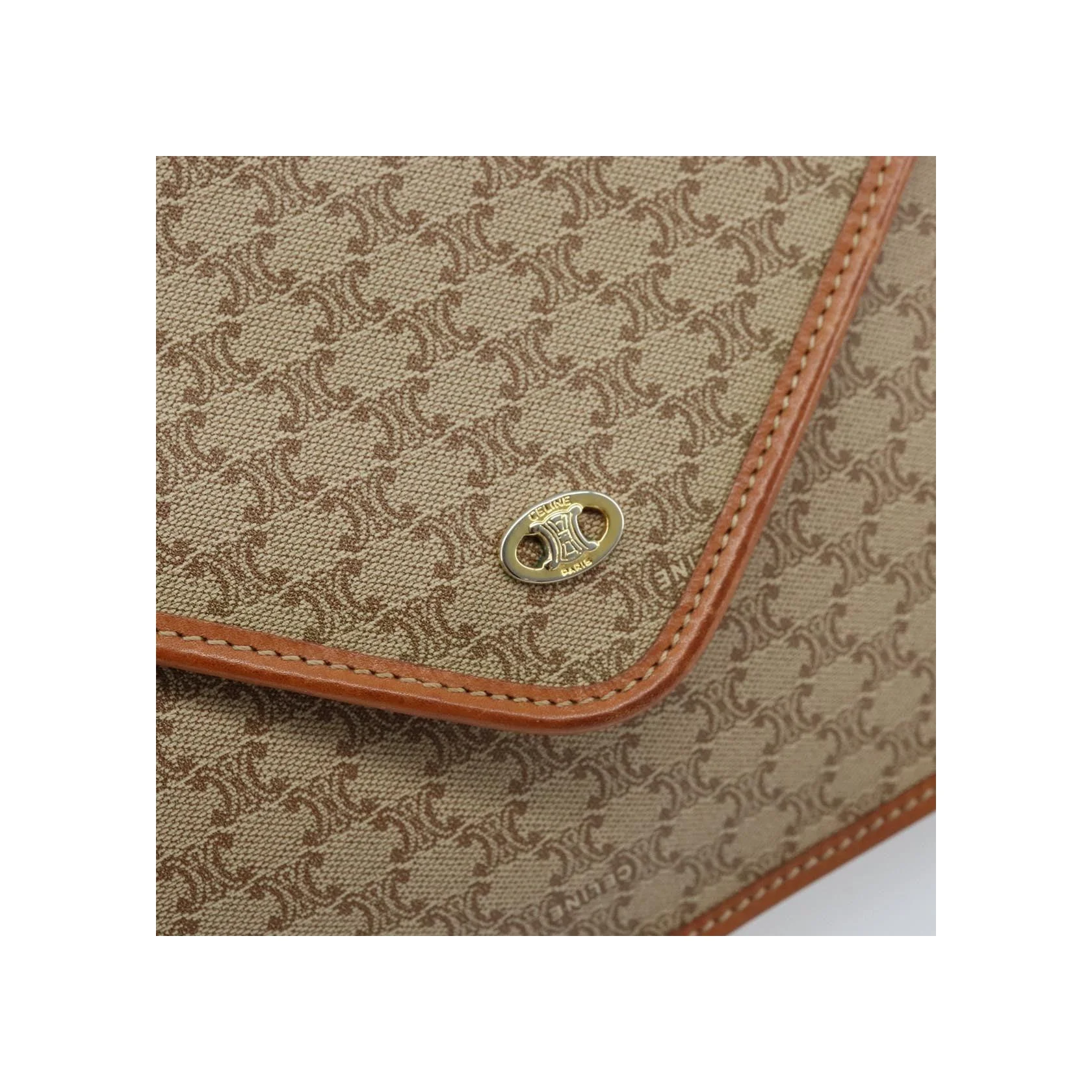 Pochette Celine Macadam - Beige - Image 16