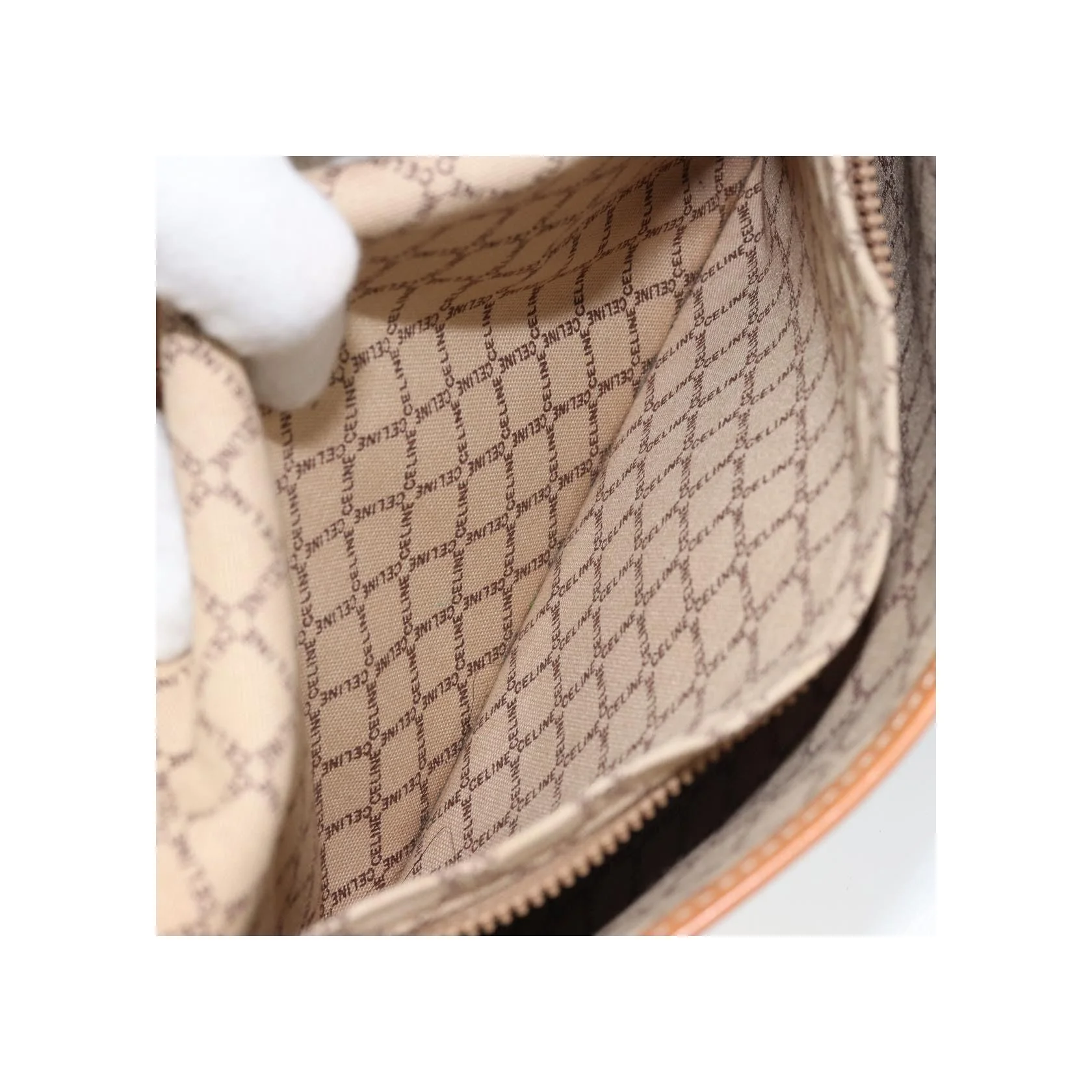 Pochette Celine Macadam - Beige - Image 21
