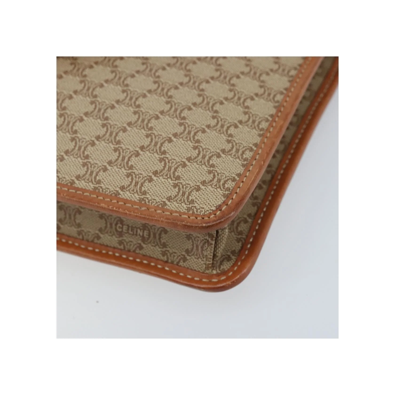 Pochette Celine Macadam - Beige - Image 8